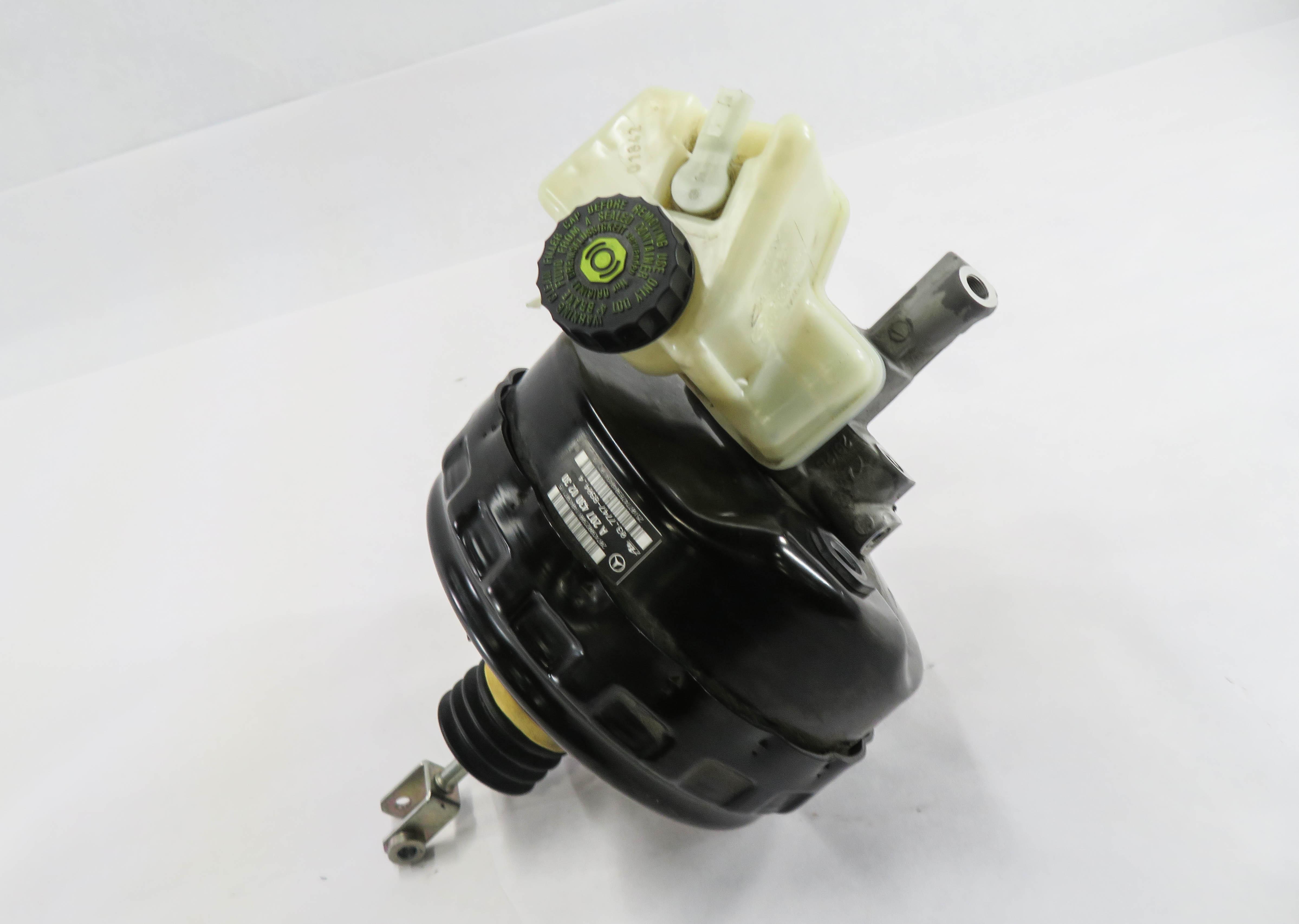 2014 MERCEDES E350 (A207) CONVERTIBLE - POWER BRAKE BOOSTER w/ MASTER CYLINDER — exact item pictured