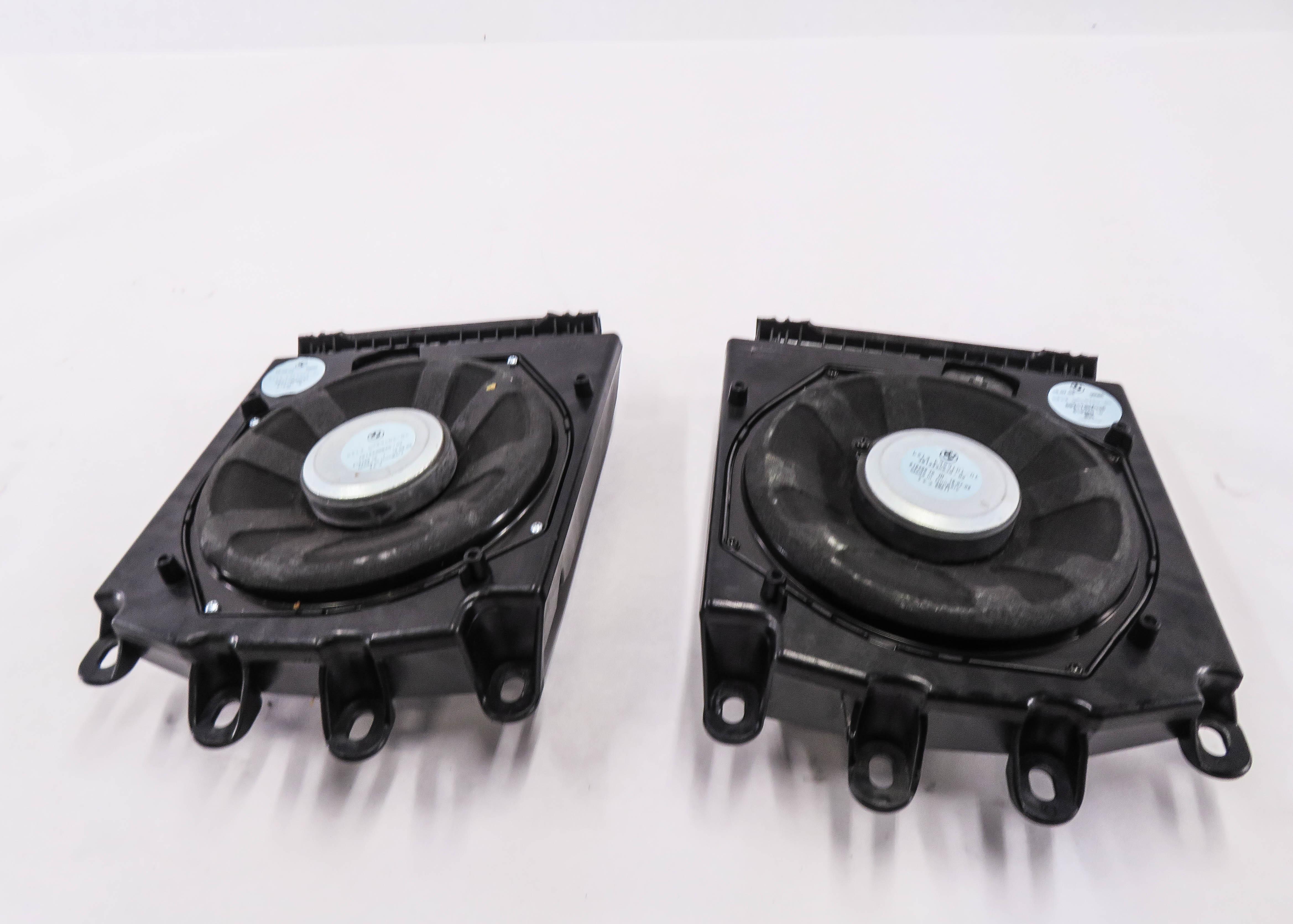 2006 BMW 530i (E60) FRONT LEFT & RIGHT SUBWOOFER SPEAKER SET — exact item pictured