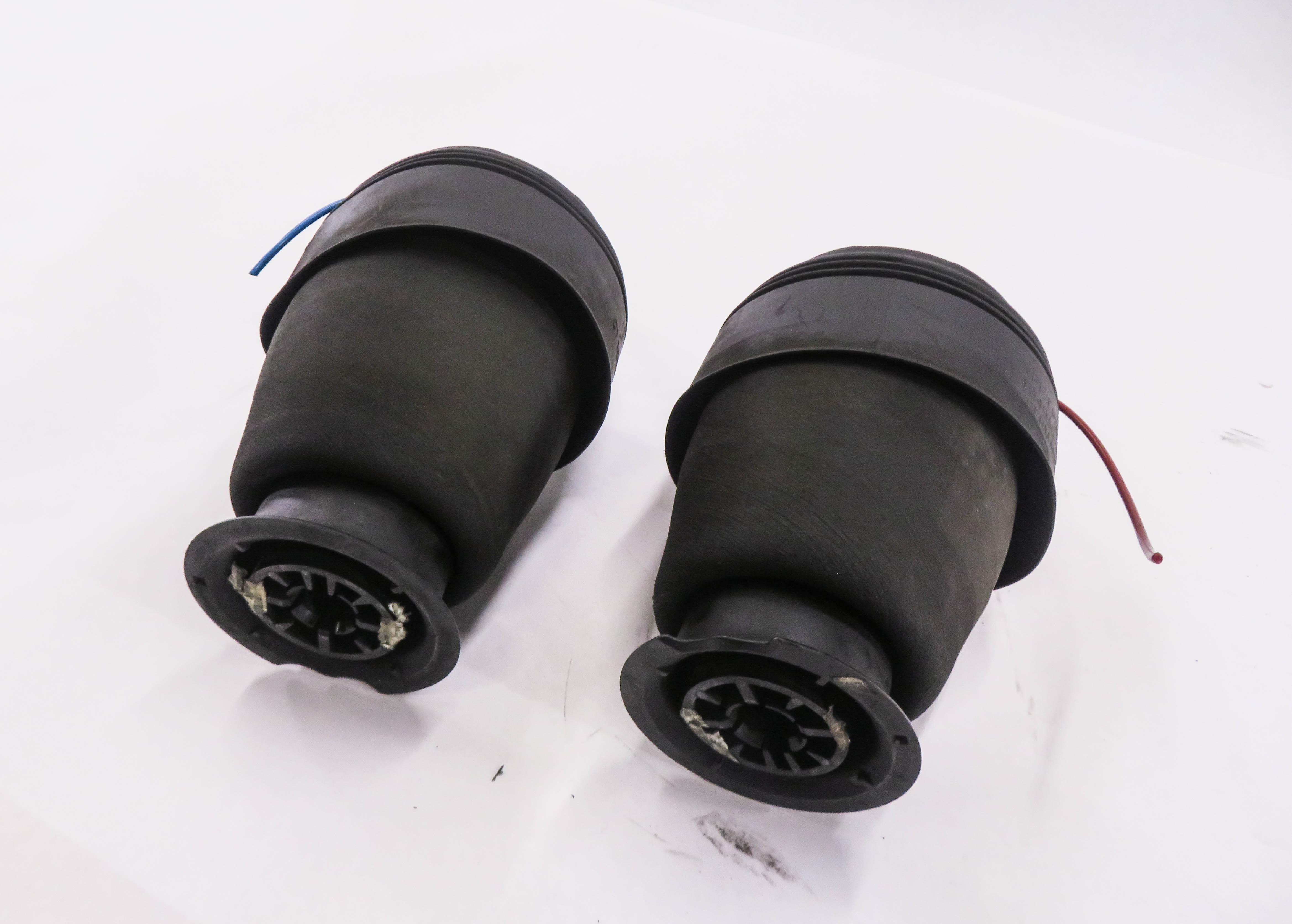 2006 BMW 550i (E60) REAR LEFT & RIGHT AIR SUSPENSION AIR SPRING SET — exact item pictured