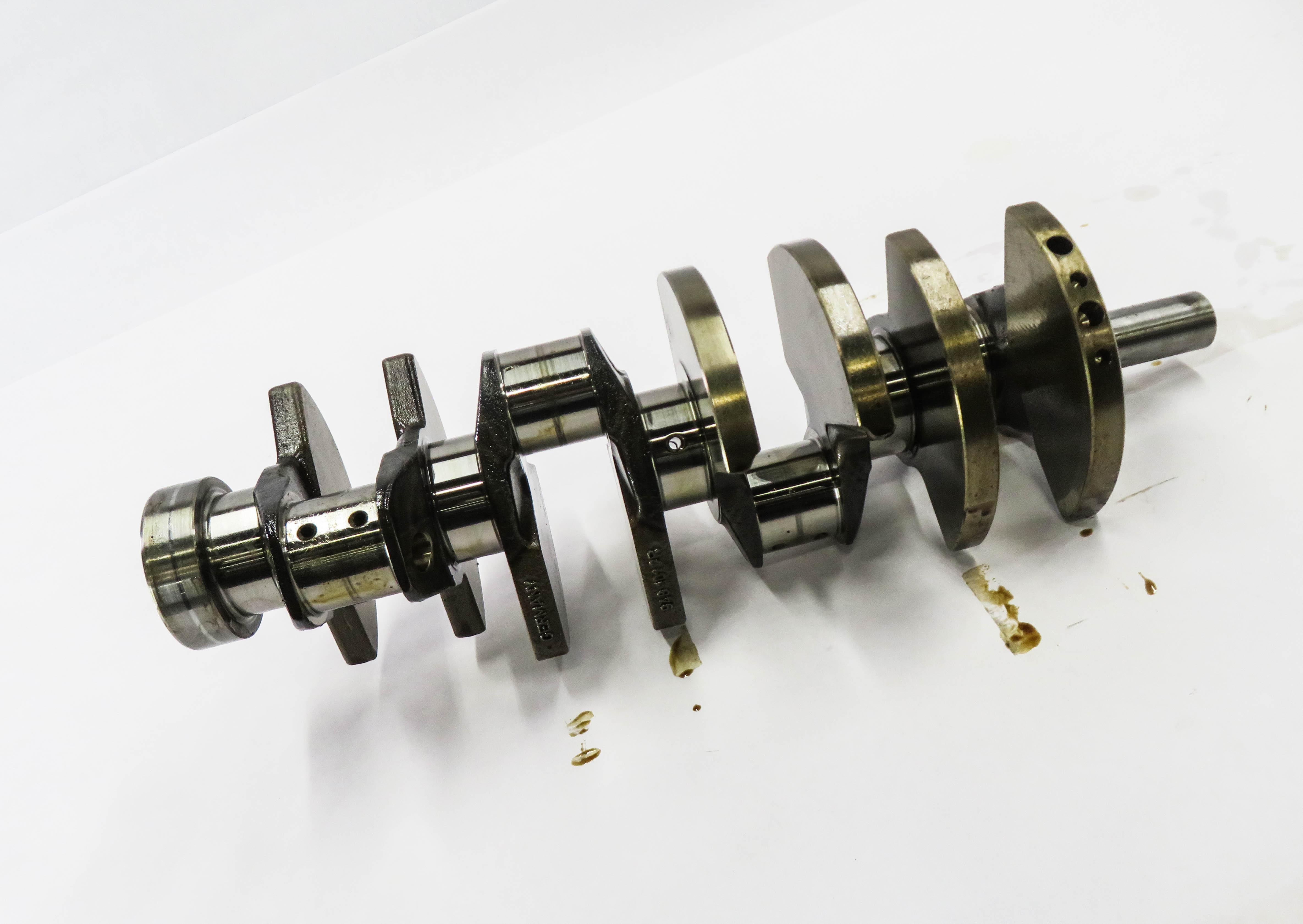 2008 PORSCHE CAYENNE (957) 4.8L M49.01 ENGINE- CRANKSHAFT CRANK SHAFT — exact item pictured