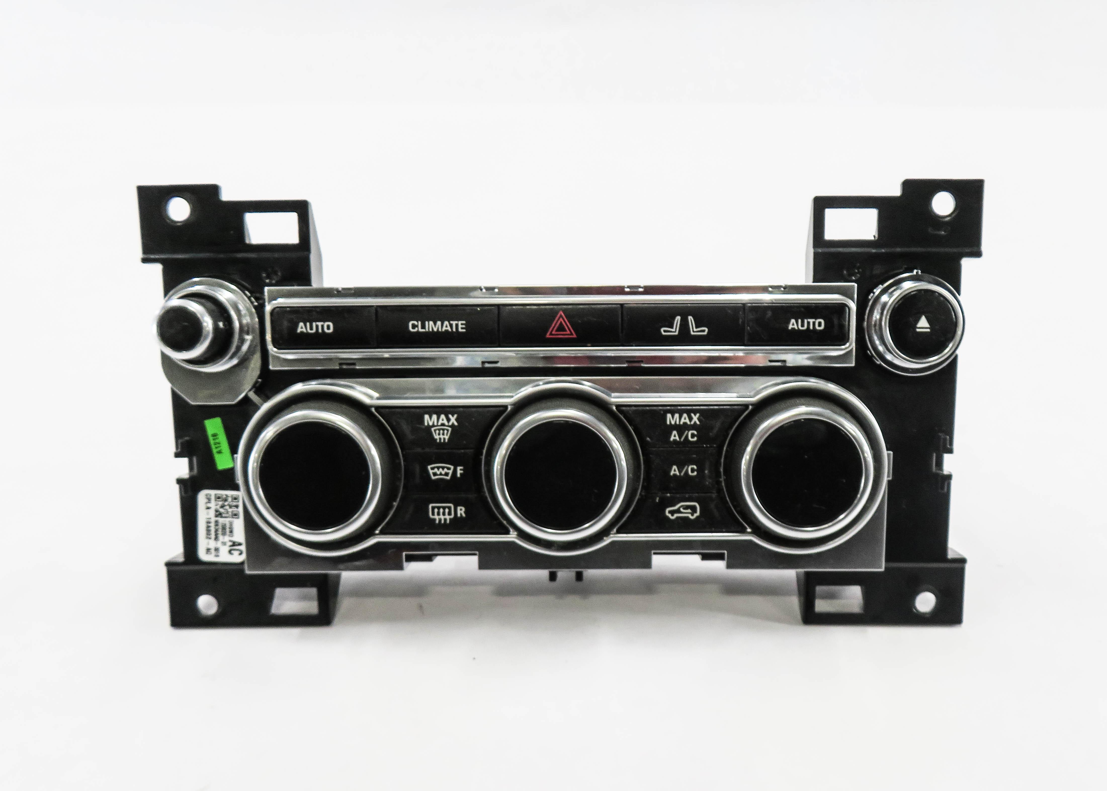 2013 RANGE ROVER (L405) FRONT HEATER A/C TEMPERATURE CLIMATE CONTROL PANEL — exact item pictured