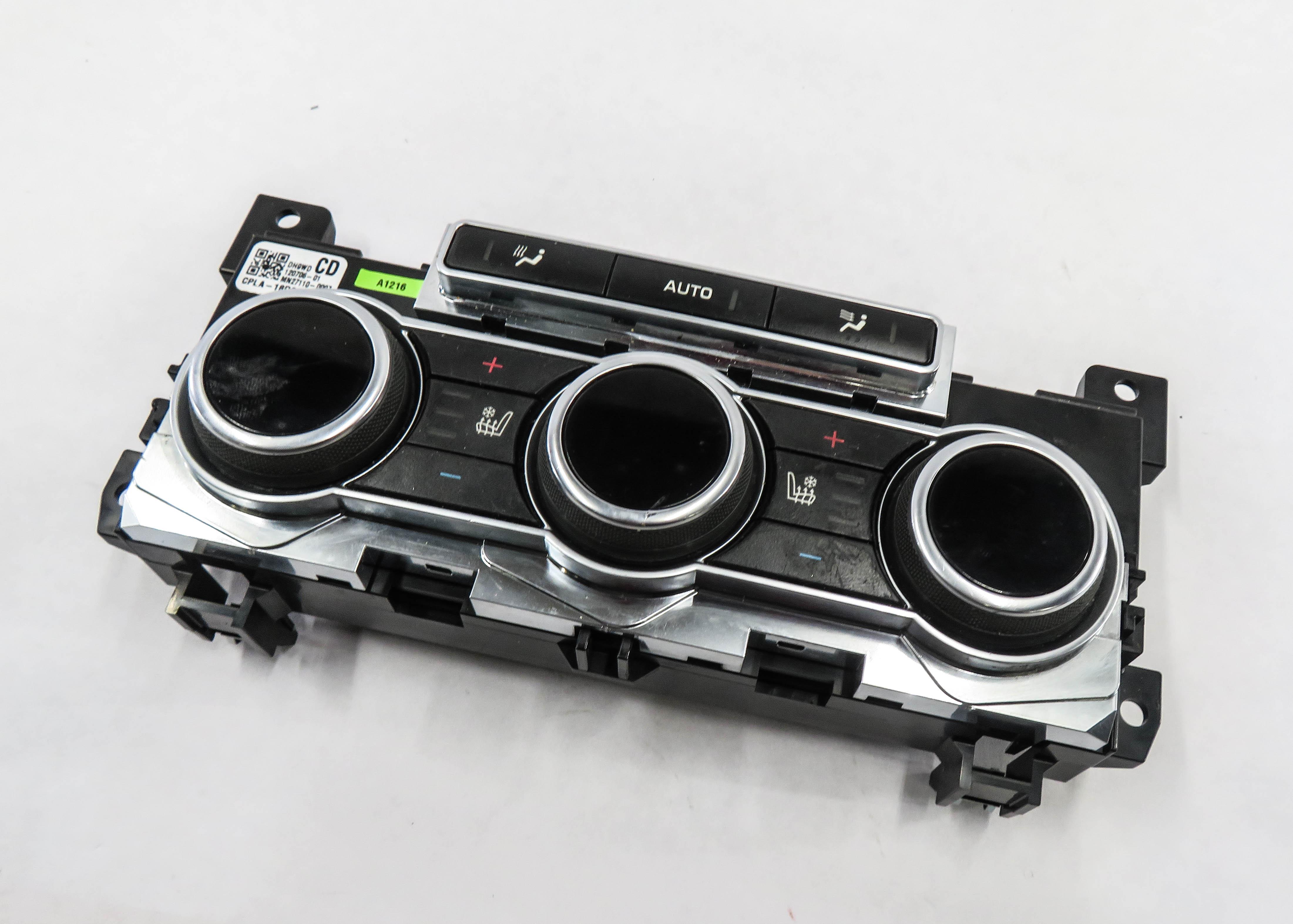 2013 RANGE ROVER (L405) REAR HEATER A/C TEMPERATURE CLIMATE CONTROL PANEL — exact item pictured