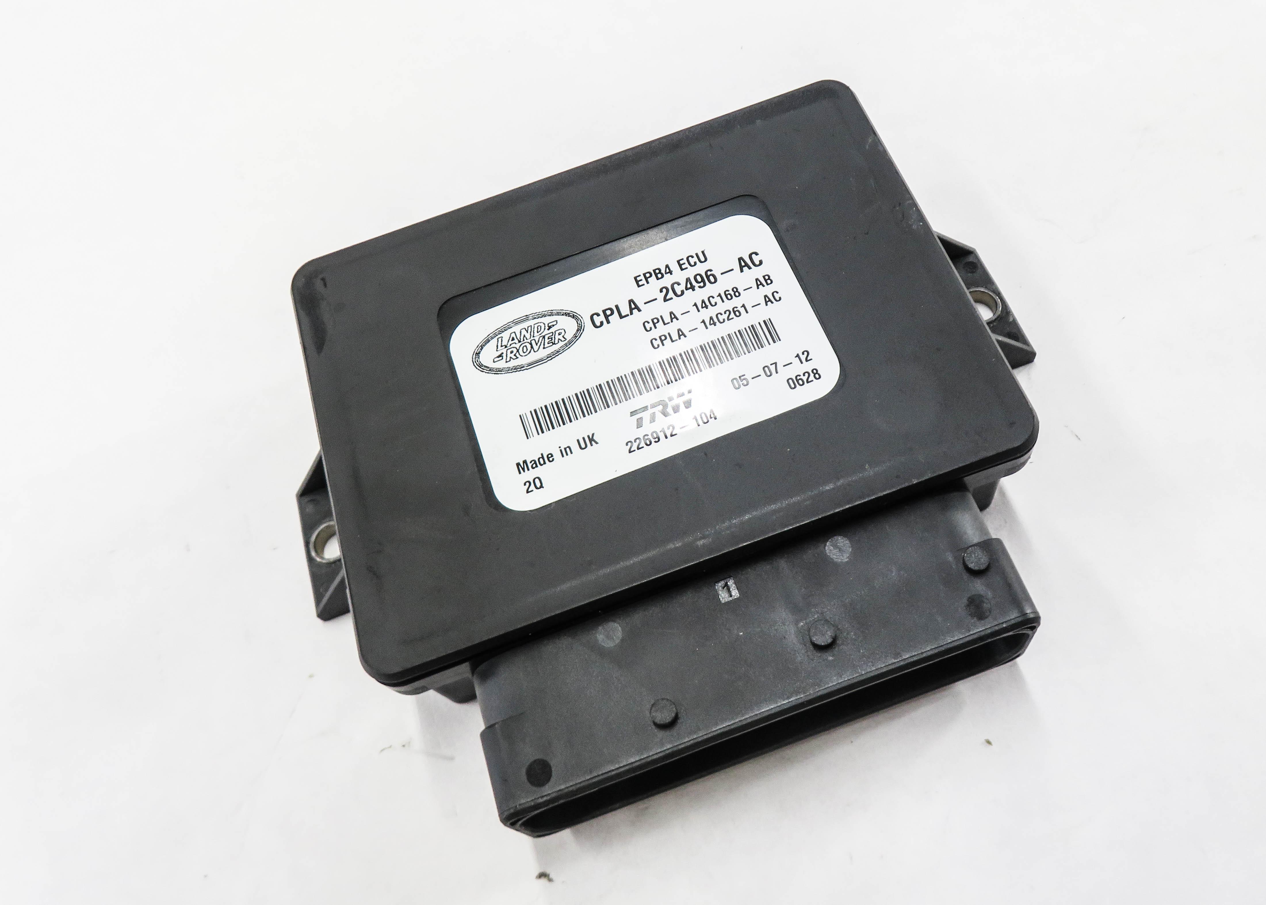 2013 RANGE ROVER (L405) PARKING BRAKE CONTROL MODULE — exact item pictured