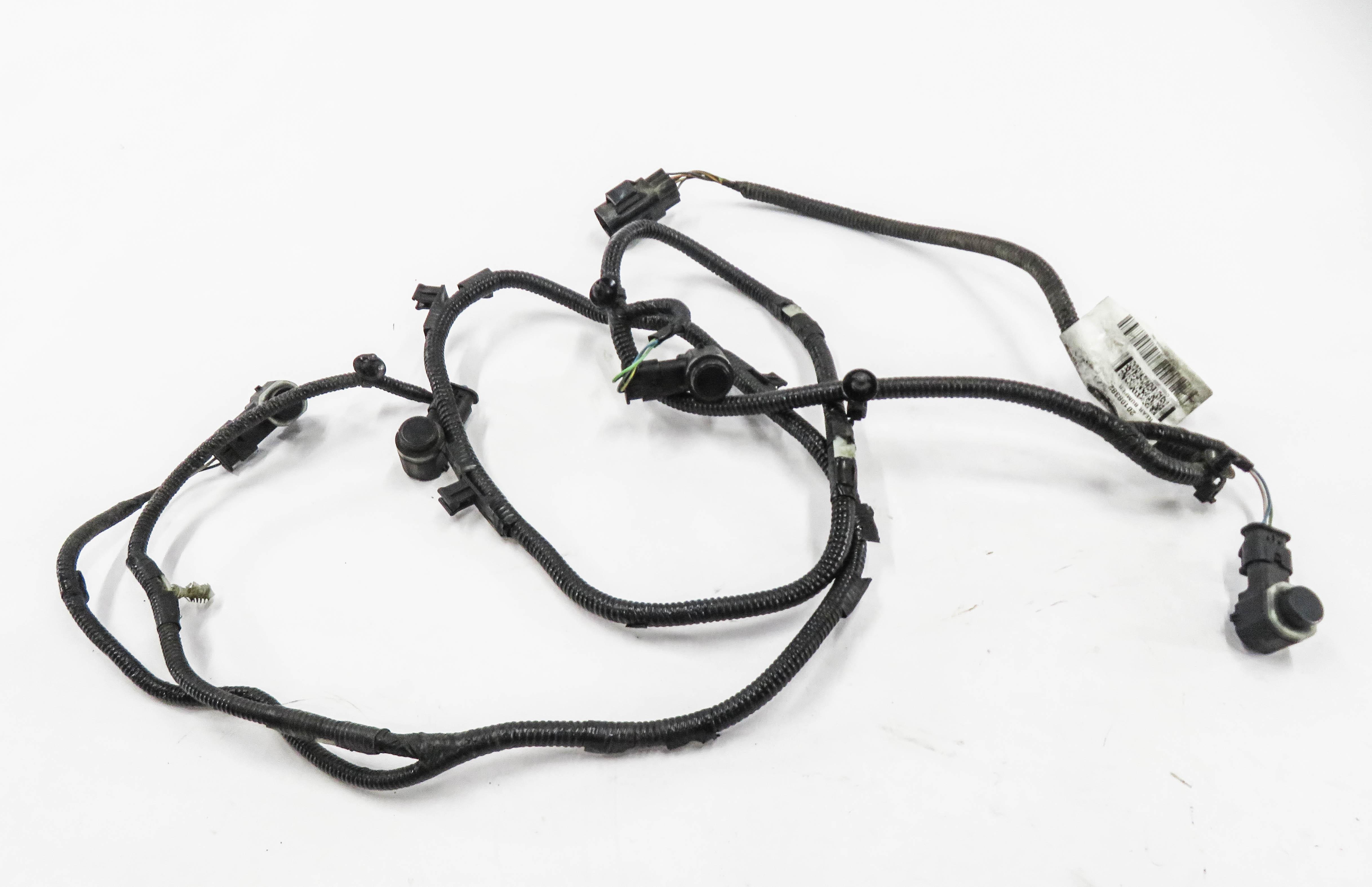 2013 RANGE ROVER (L405) REAR PDC PARK DISTANCE SENSOR SET w/ HARNESS (BLACK) — exact item pictured