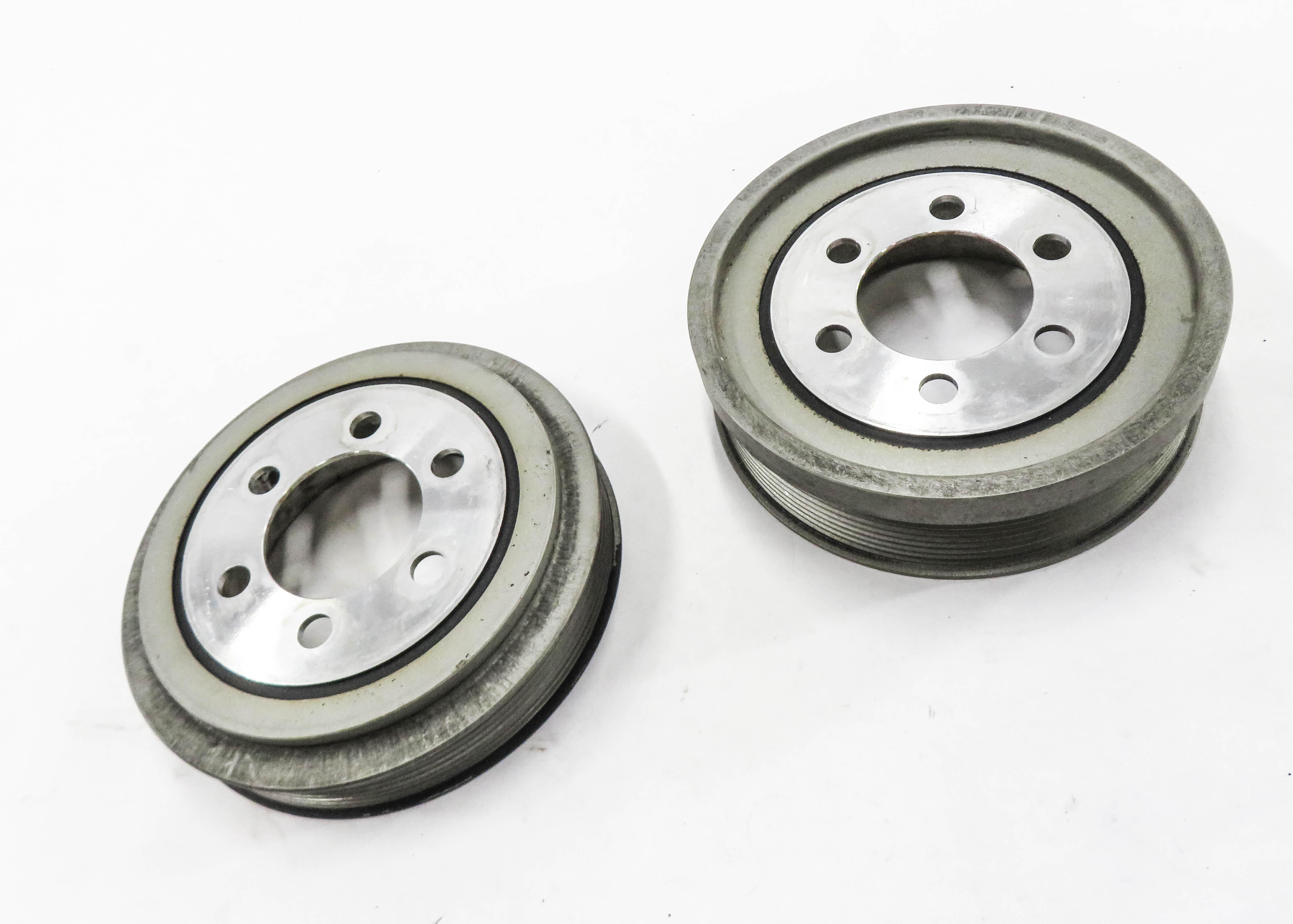10-19 JAGUAR F-TYPE XE XF XJ XK ROVER SPORT LR4 - SUPERCHARGED HARMONIC BALANCER — exact item pictured
