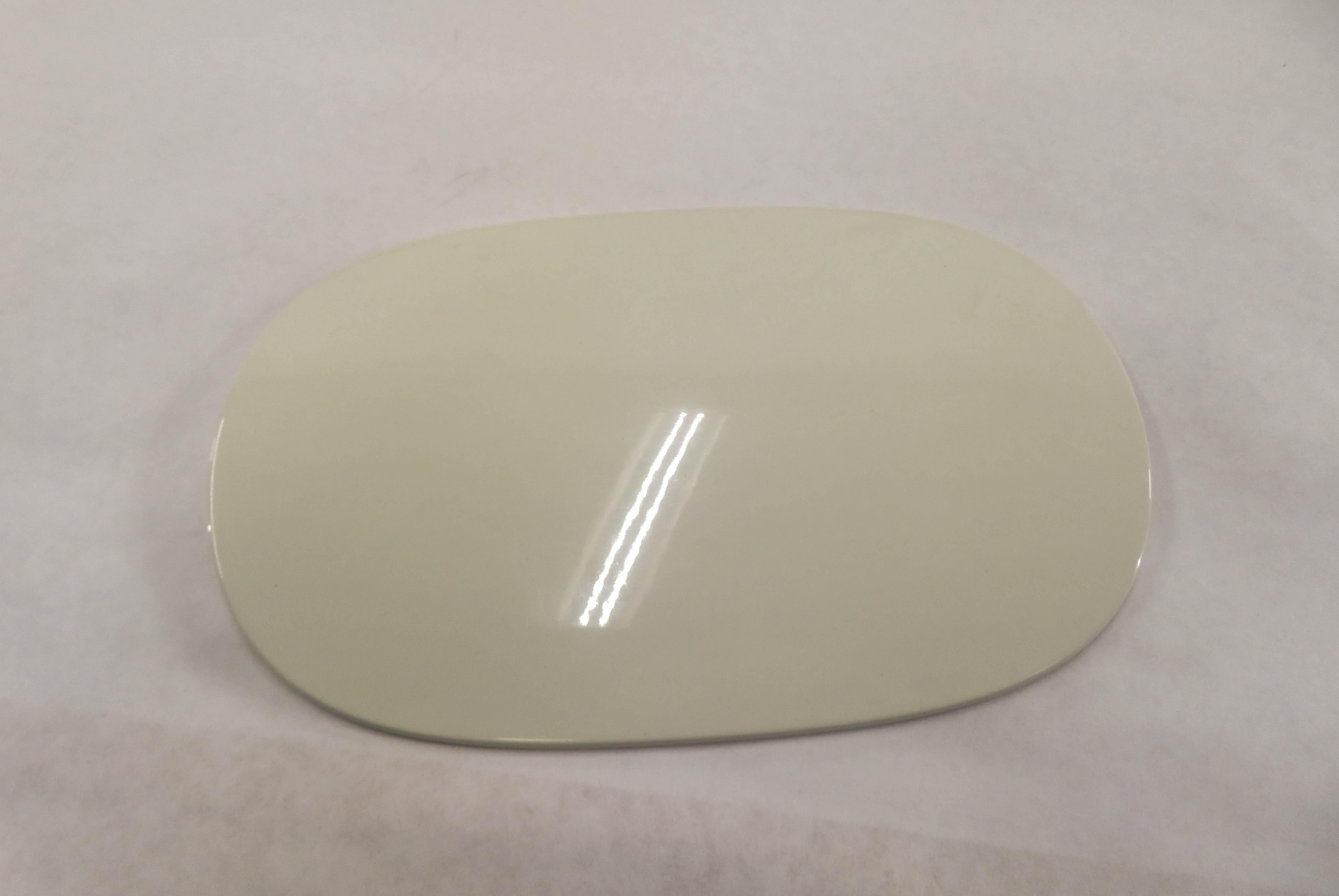 2011-2018 PORSCHE CAYENNE (958) FUEL TANK DOOR LID COVER TRIM (SAND WHITE R6) — exact item pictured