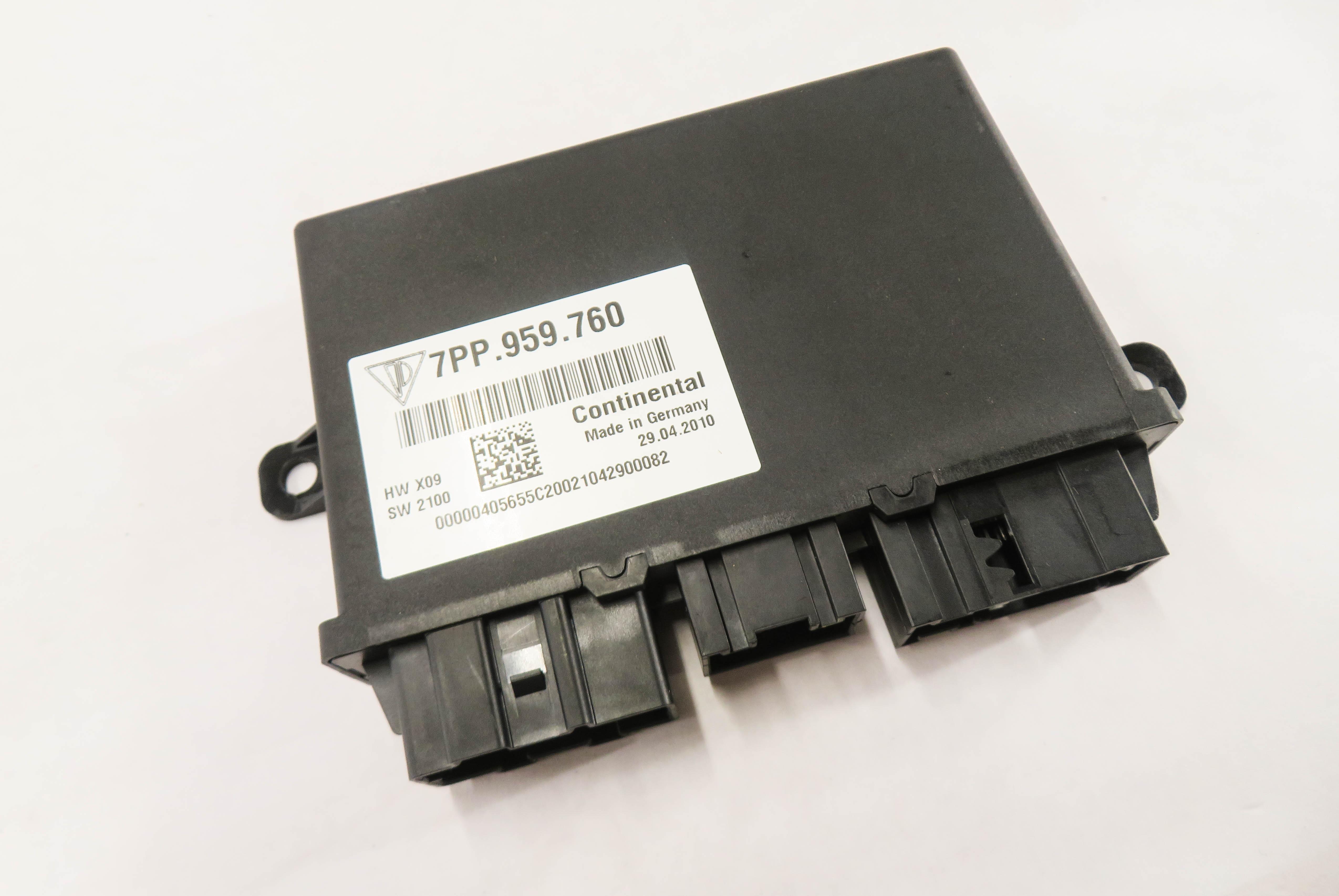 2011 PORSCHE CAYENNE (958) RIGHT FRONT PASSENGER SEAT CONTROL MODULE — exact item pictured