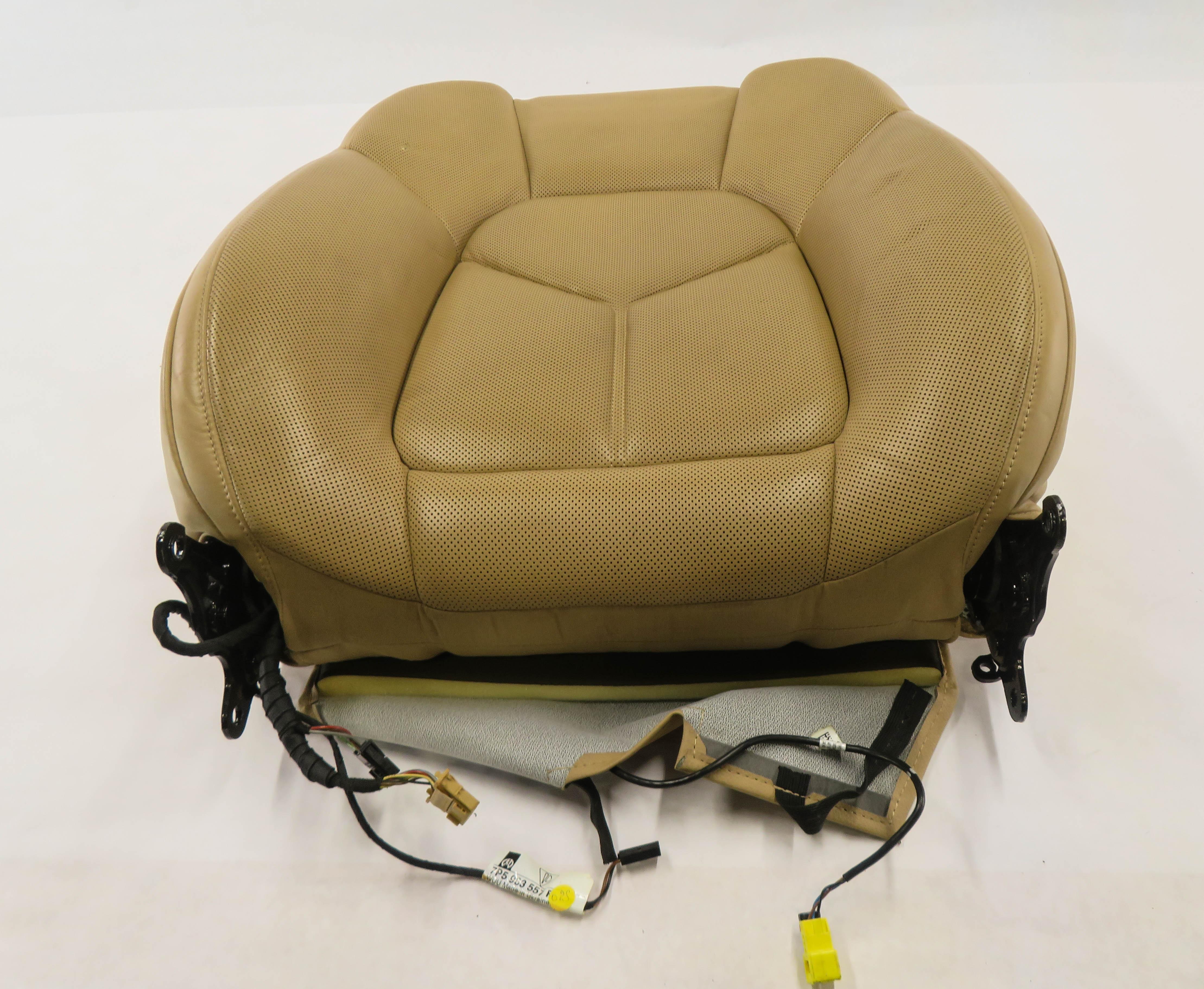 2011 PORSCHE CAYENNE (958) PASSENGER - UPPER TOP HEATED SEAT CUSHION — exact item pictured