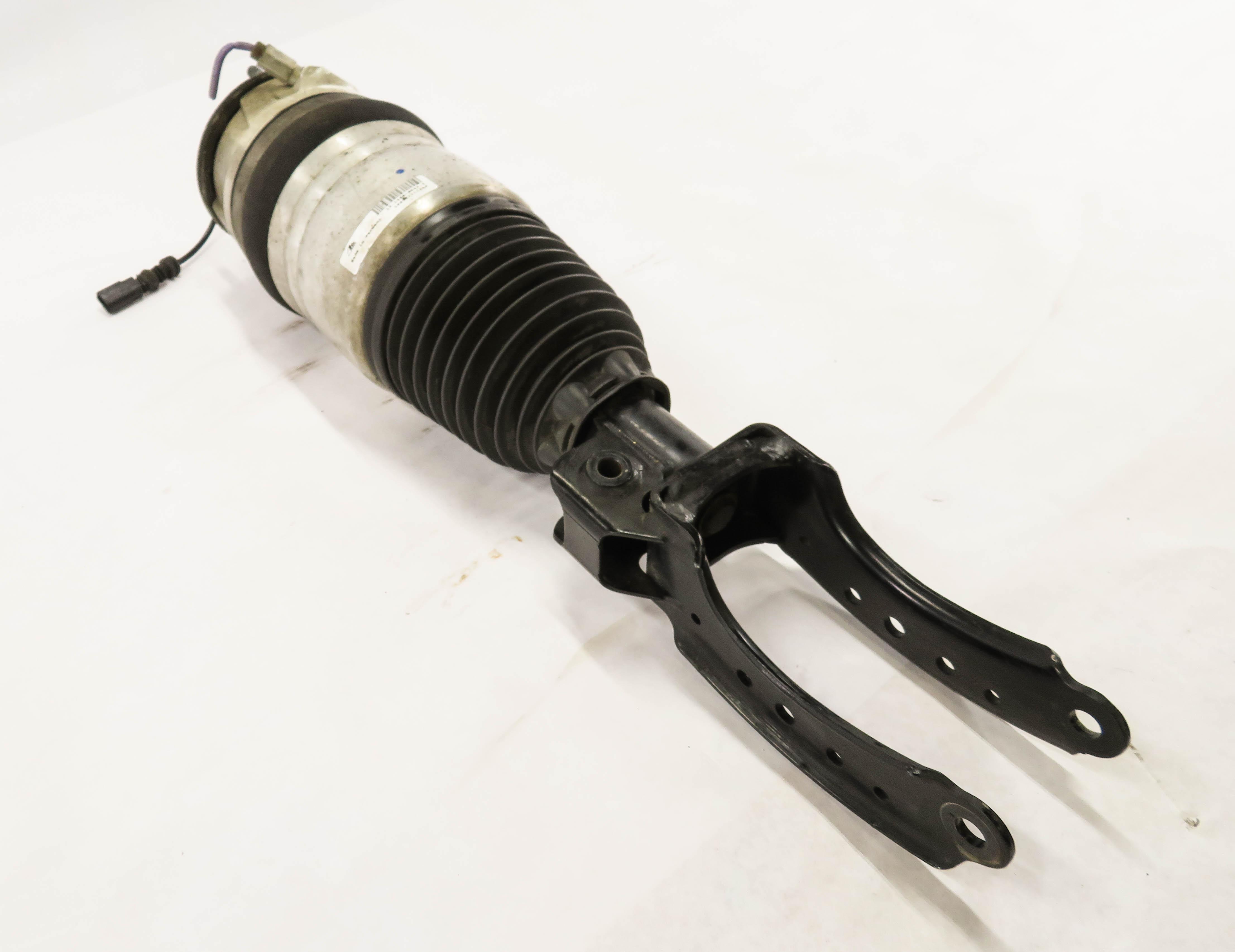 2011-2018 PORSCHE CAYENNE (958) LEFT FRONT DRIVER AIR SUSPENSION VDC SHOCK STRUT — exact item pictured