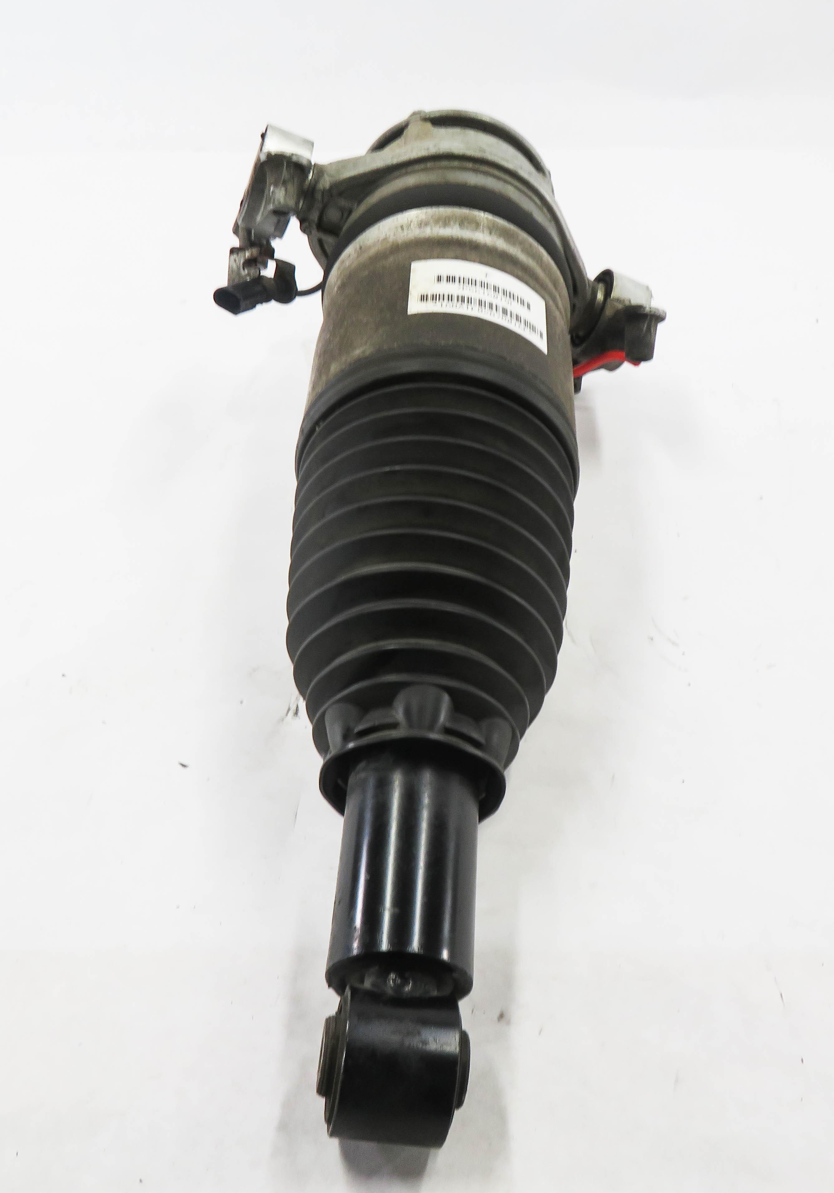 11-18 PORSCHE CAYENNE (958) LEFT DRIVER REAR AIR SUSPENSION VDC SHOCK STRUT — exact item pictured