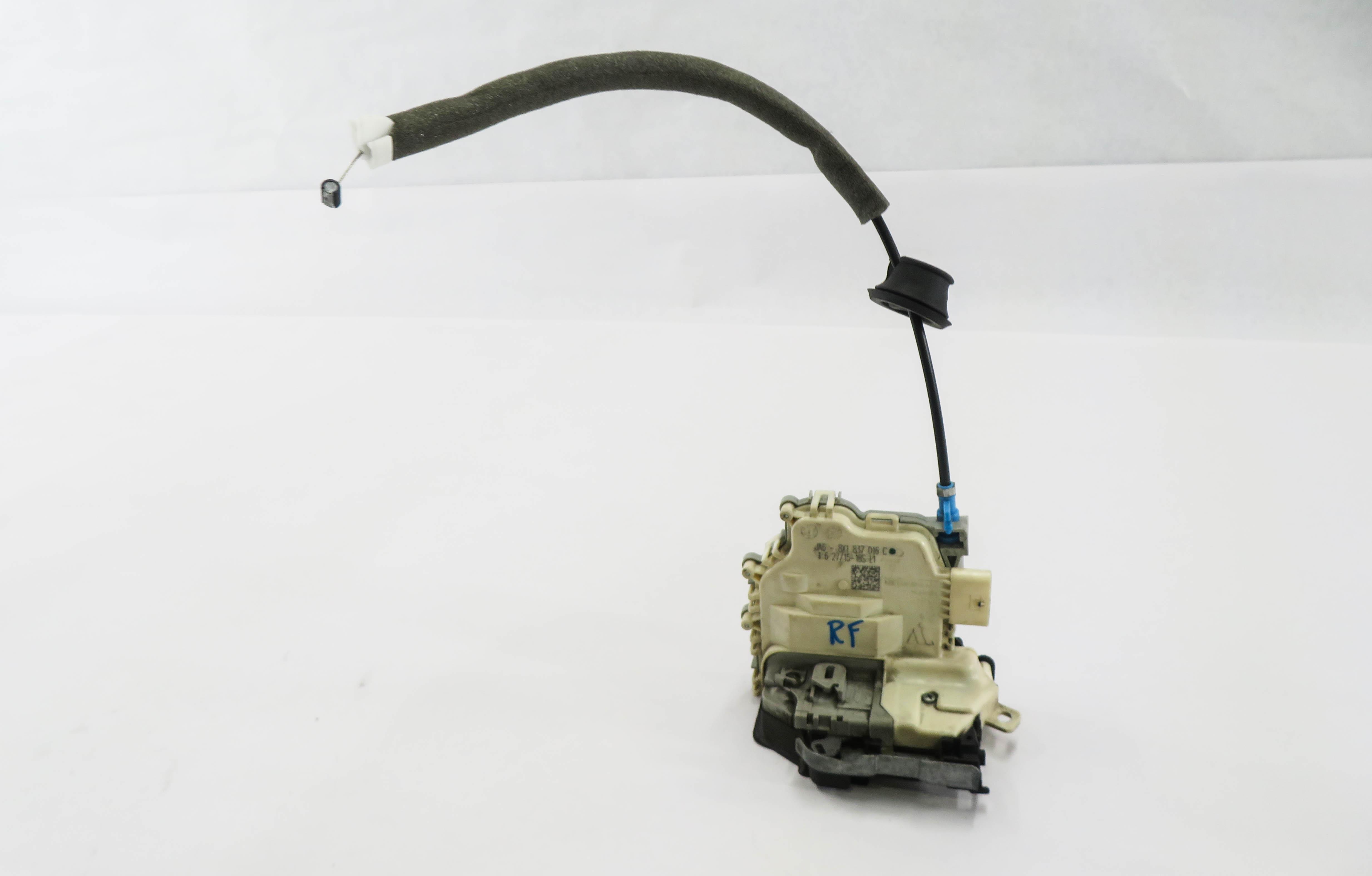 15-18 AUDI A3 S3 A4 Q5 TT (8V B9 MK3 FY) RIGHT FRONT PASSENGER DOOR LOCK LATCH — exact item pictured