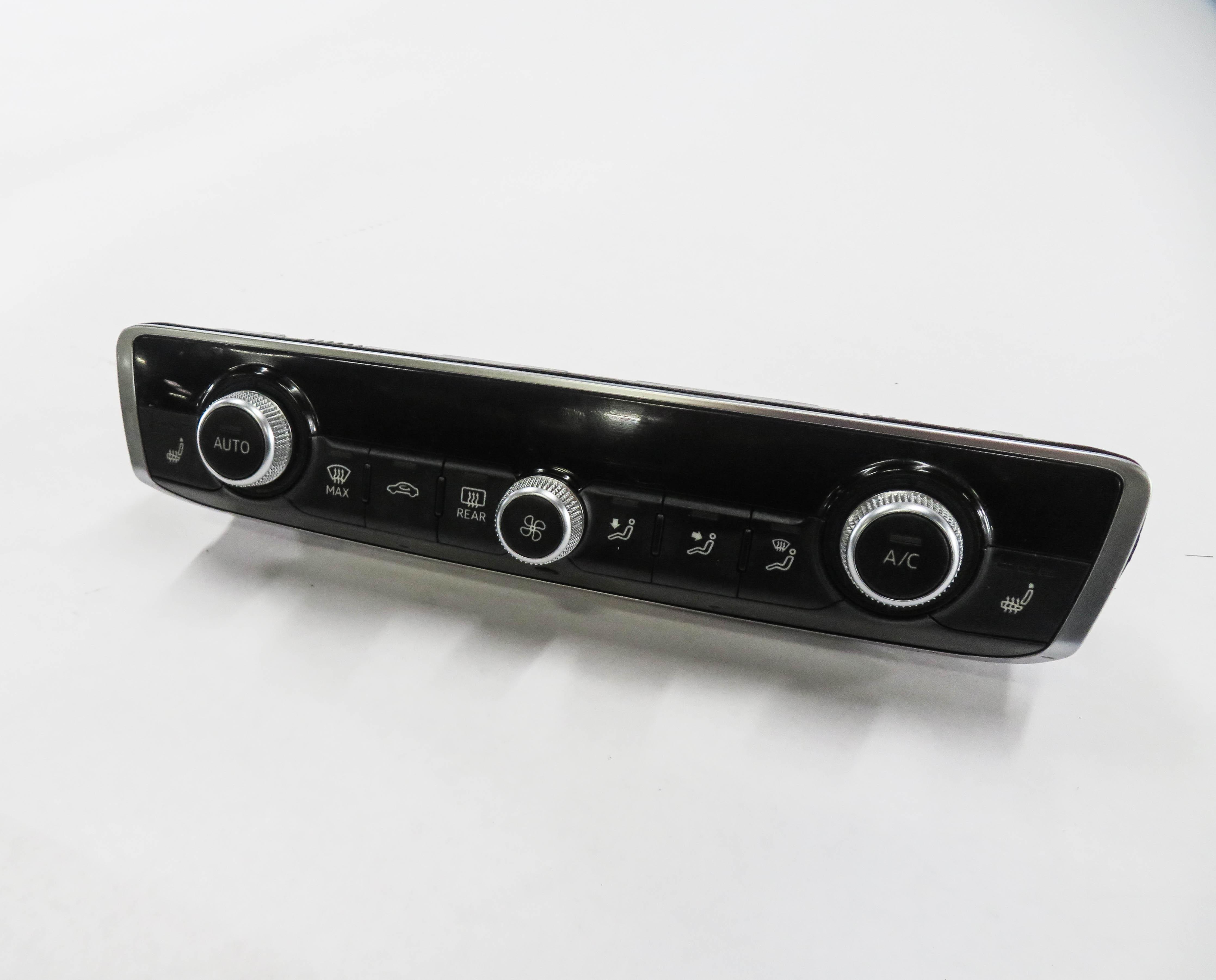 2015-2018 AUDI A3 S3 (8V) FRONT DUAL ZONE HEATER A/C TEMPERATURE CONTROL PANEL — exact item pictured