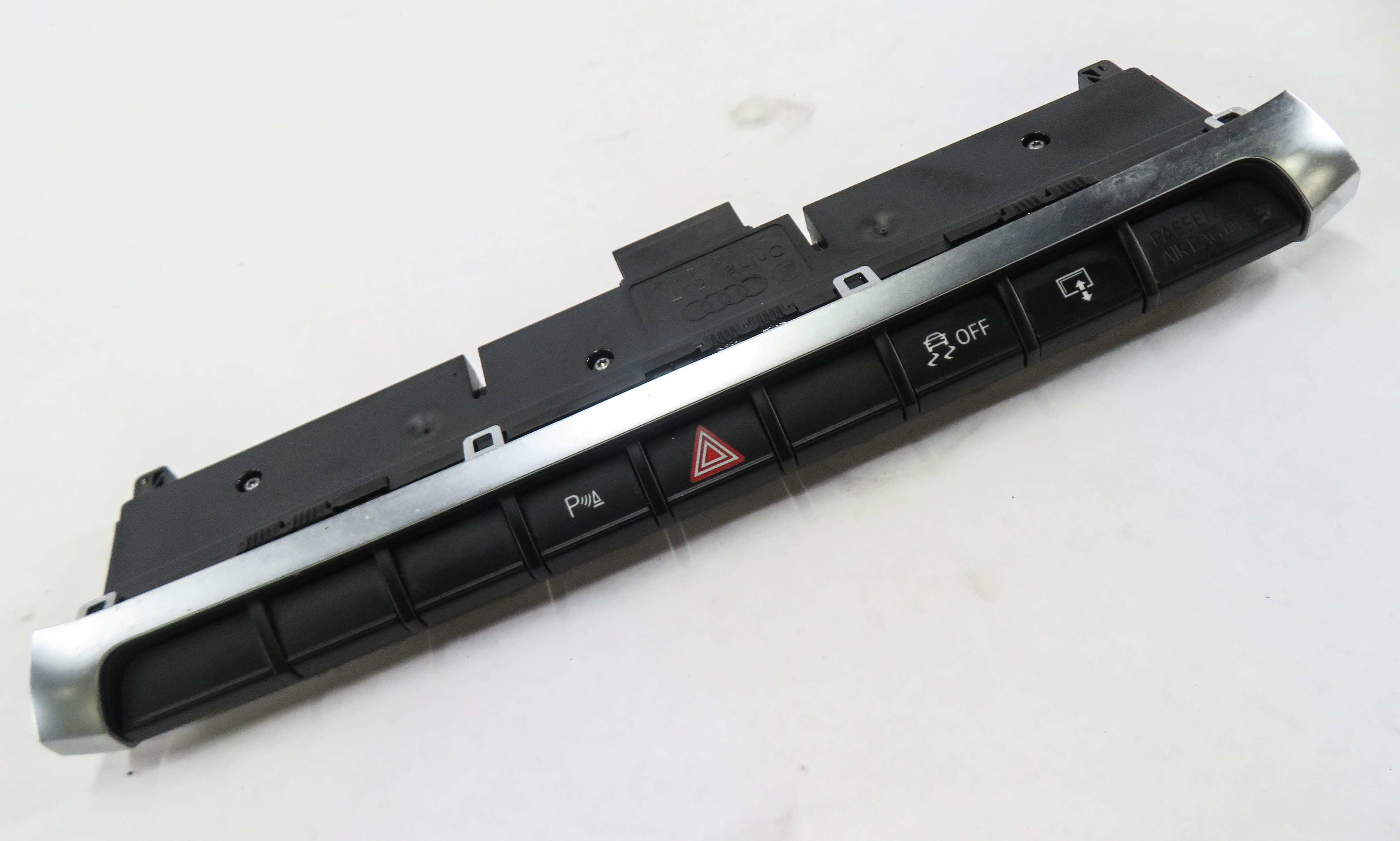 2016 AUDI A3 (8V) TRACTION CONTROL PDC HAZARD LIGHT LAMP SWITCH BUTTON PANEL — exact item pictured