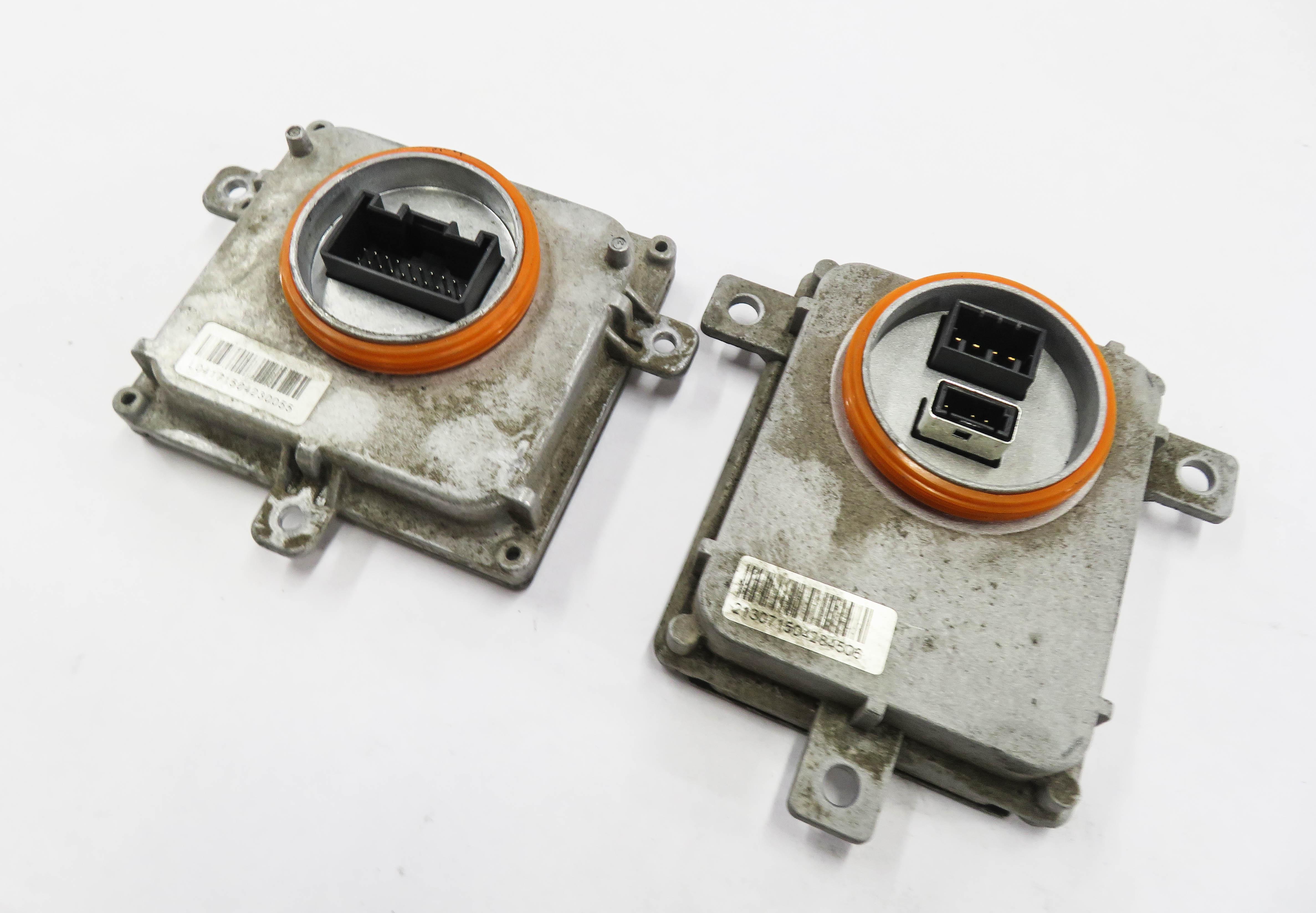 2010-2016 AUDI A3 Q7 (8V 4L) XENON HID HEADLIGHT BALLAST LIGHT LAMP MODULE SET — exact item pictured