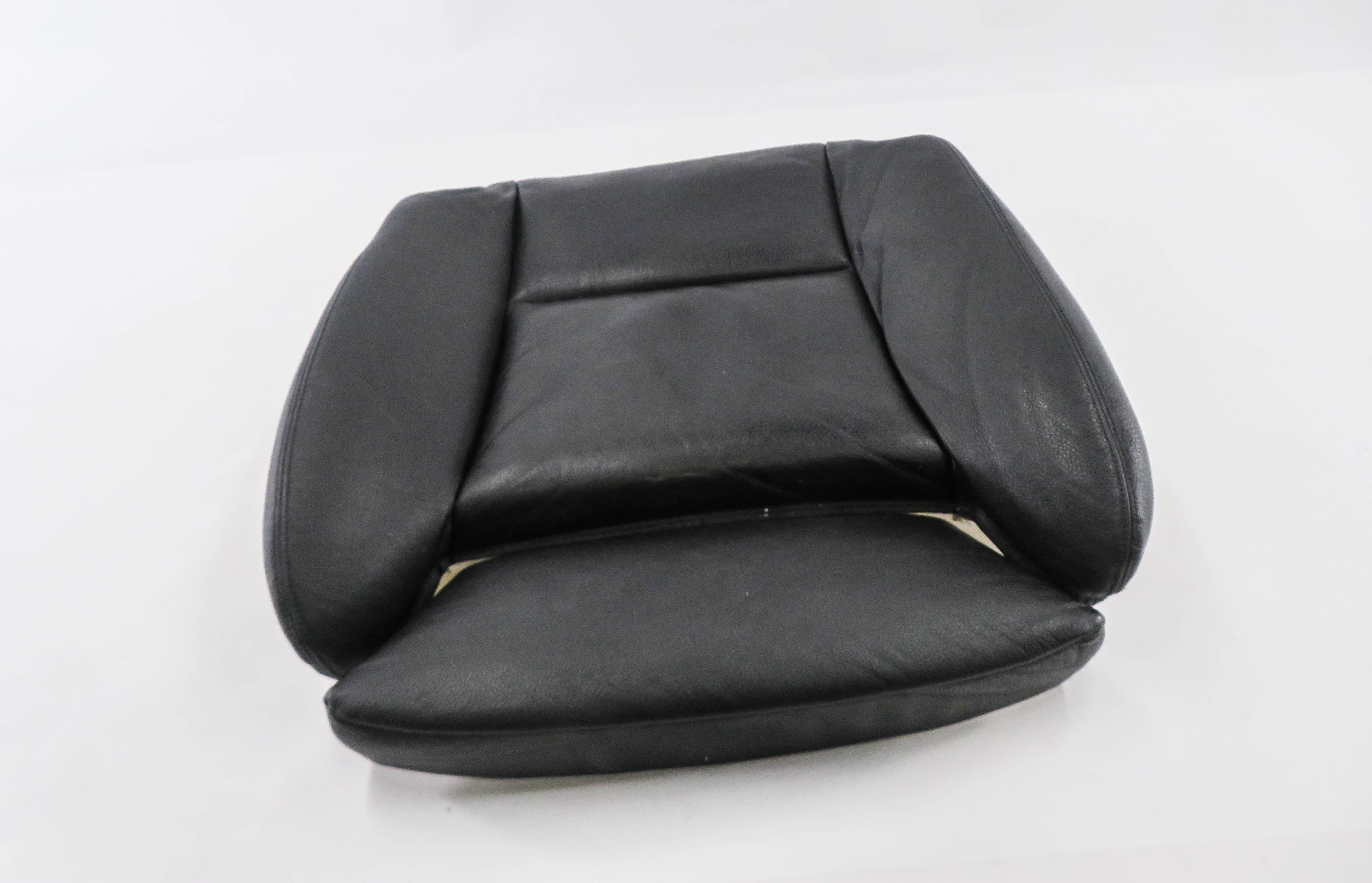 2013 BMW 535i (F10) DRIVER - LOWER BOTTOM HEATED SEAT CUSHION (BLACK LEATHER) — exact item pictured