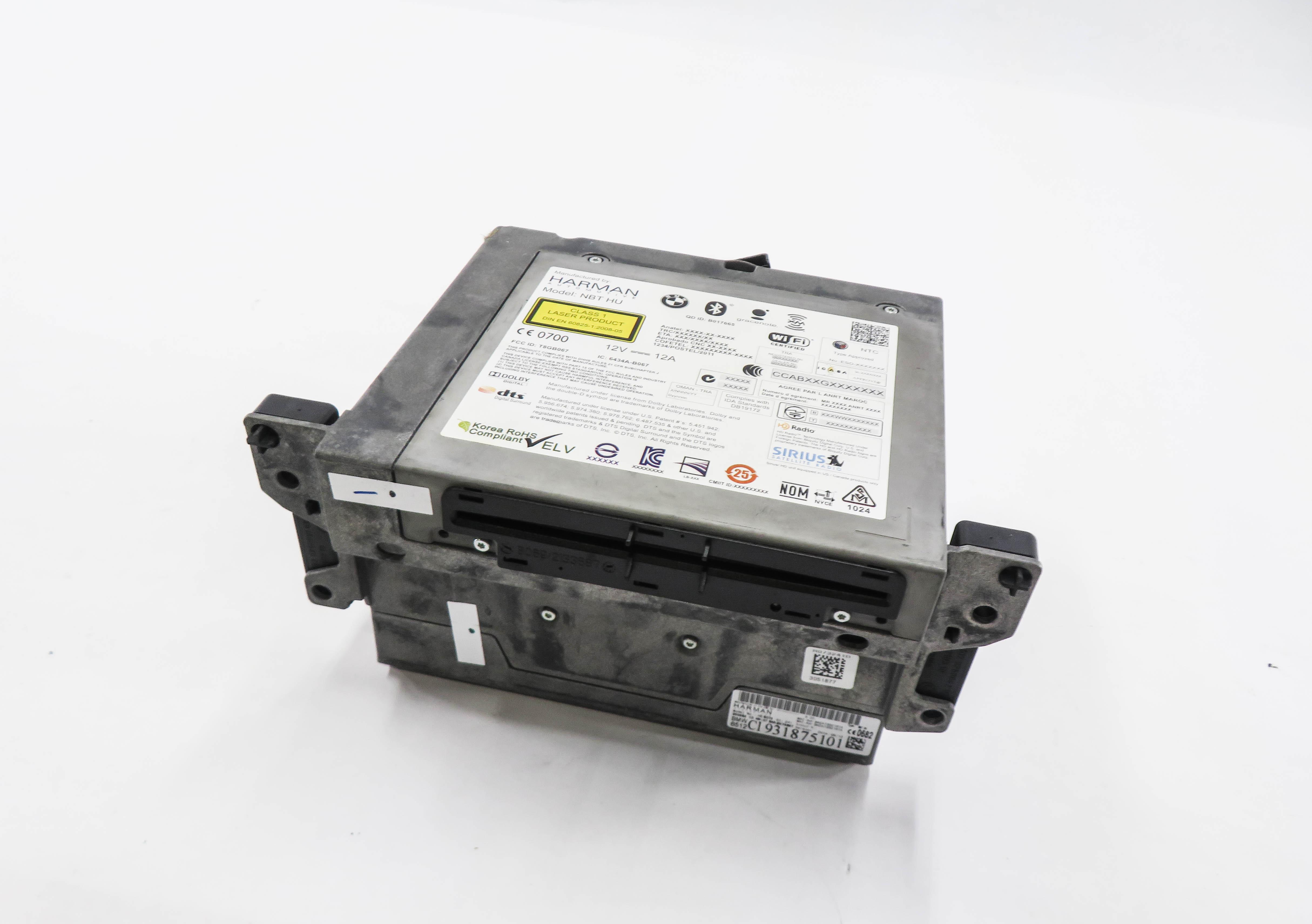 12-14 BMW 328i 335i 528i 535i 550i 740i 750i 760i - CD DVD NAV STEREO RECEIVER — exact item pictured