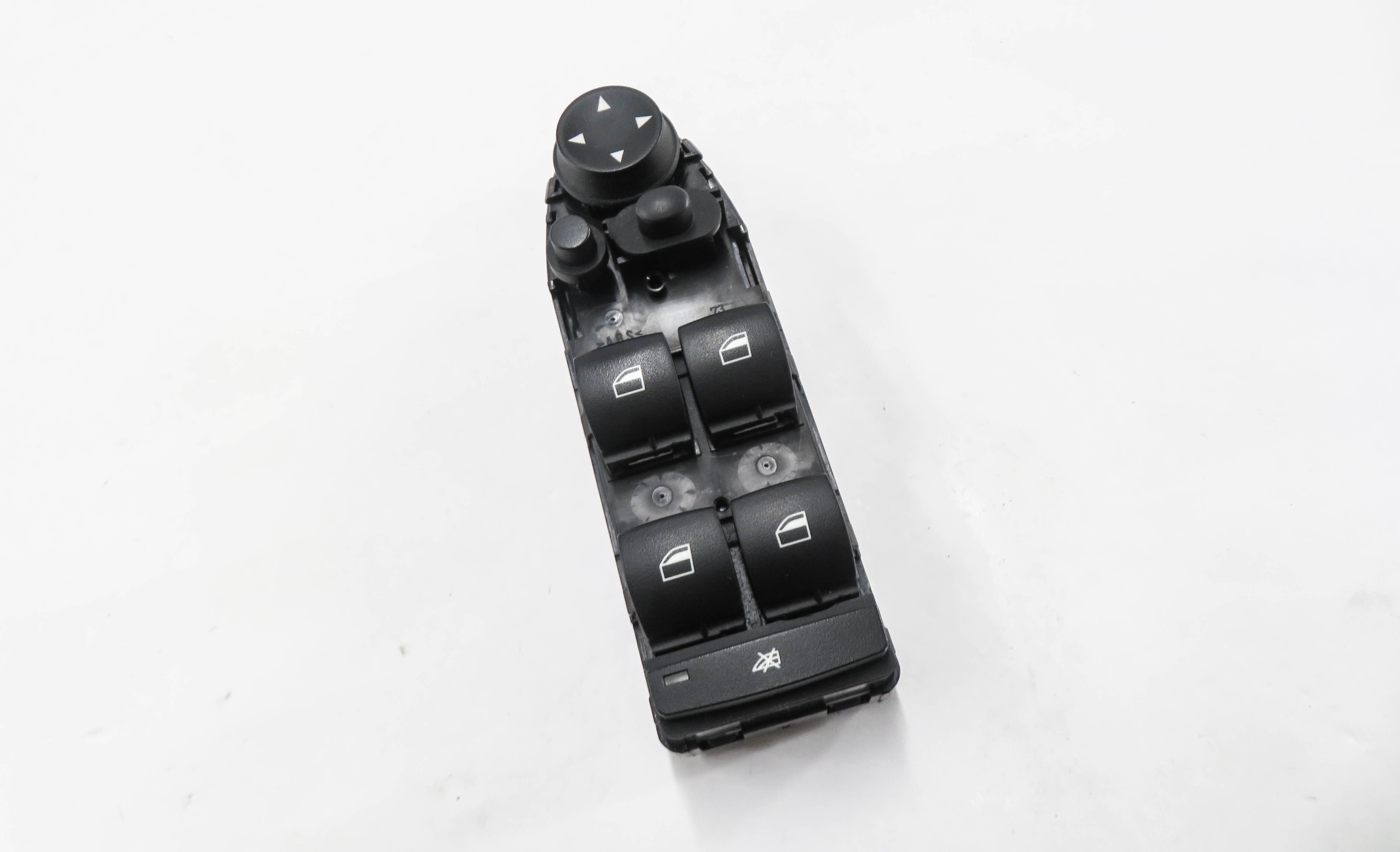 2007-2014 BMW X5 X5M X6 X6M (E70 / E71) LEFT DRIVER DOOR WINDOW SWITCH (P-FOLD) — exact item pictured