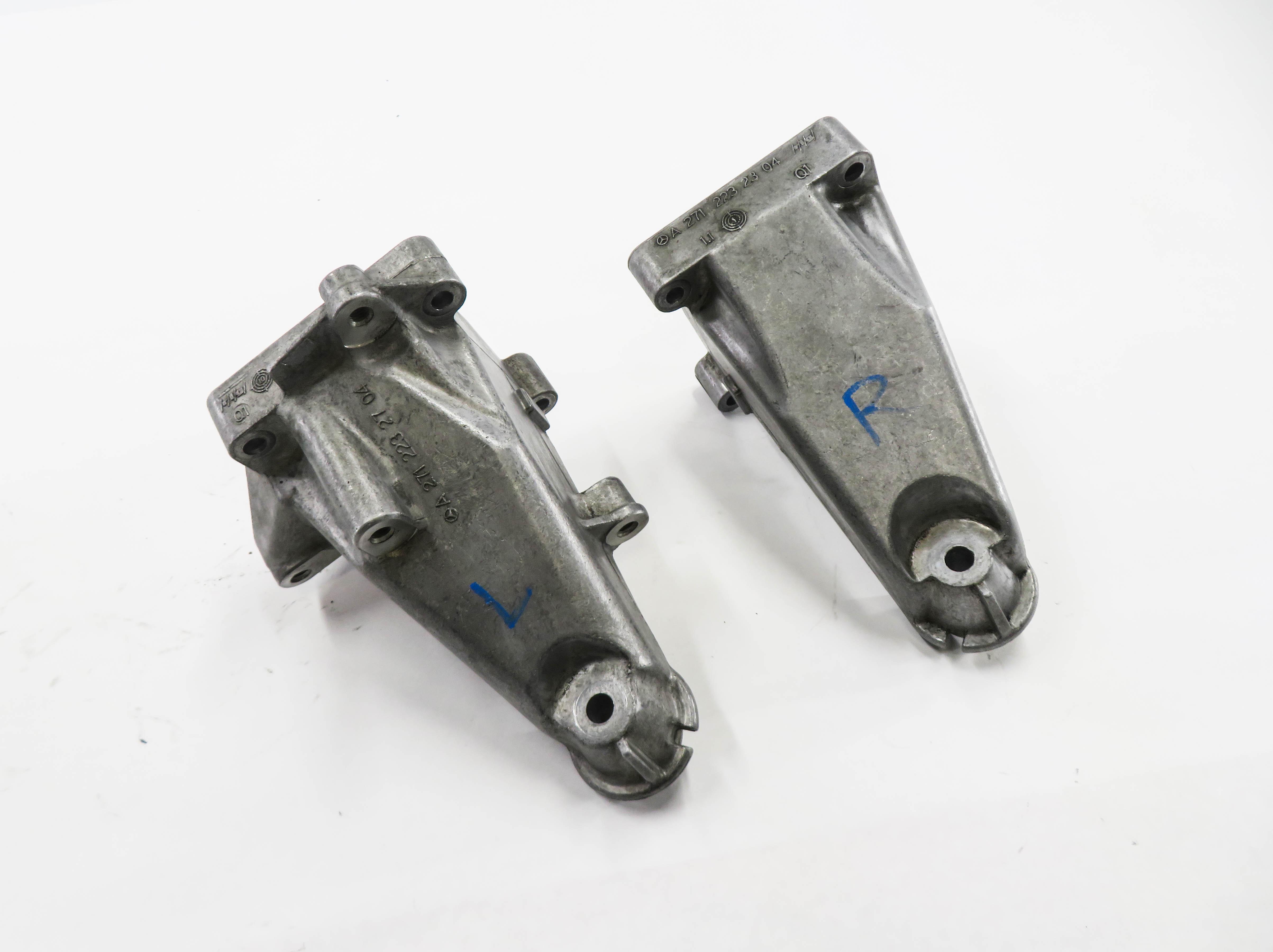 2012 MERCEDES C250 (W204) 1.8L M271 TURBO ENGINE MOTOR MOUNT BRACKET SET-2 — exact item pictured