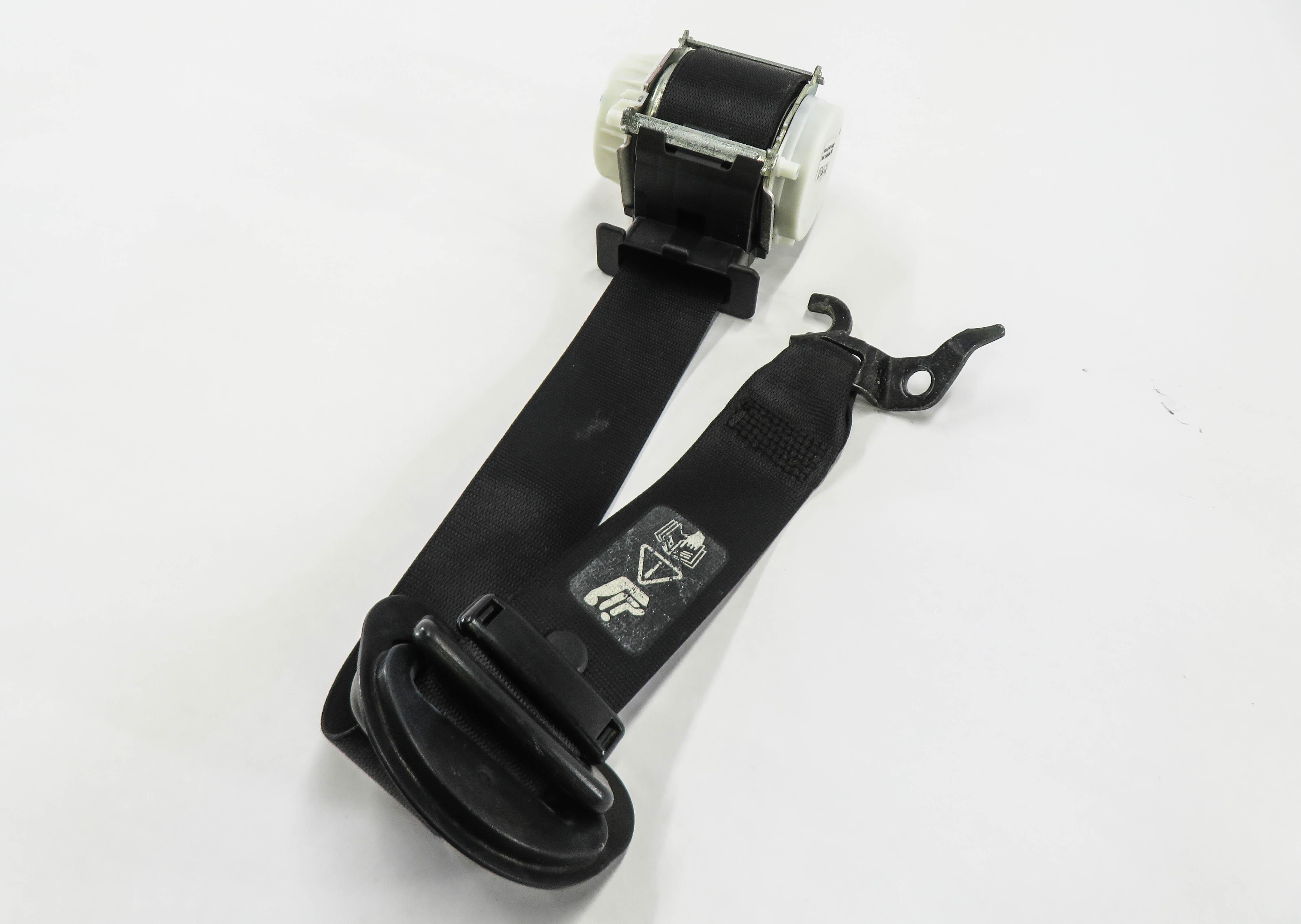 2006-2011 BMW 323i 328i 335i M3 (E90 E91) RIGHT FRONT SEATBELT RETRACTOR (BLACK) — exact item pictured
