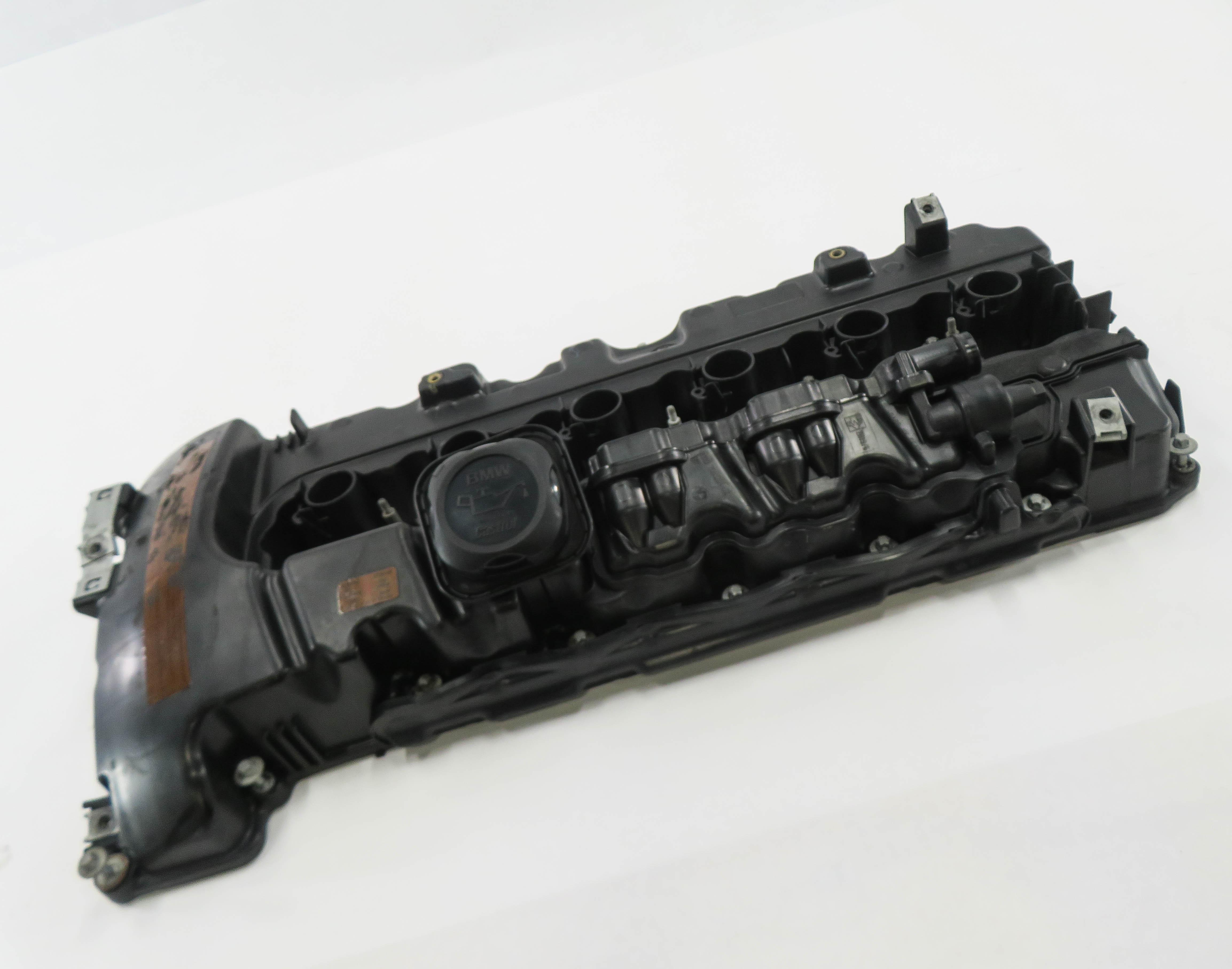 07-16 BMW 335i 535i 740i X6 Z4 (E60 E90) 3.0L N54 TWIN TURBO ENGINE VALVE COVER — exact item pictured