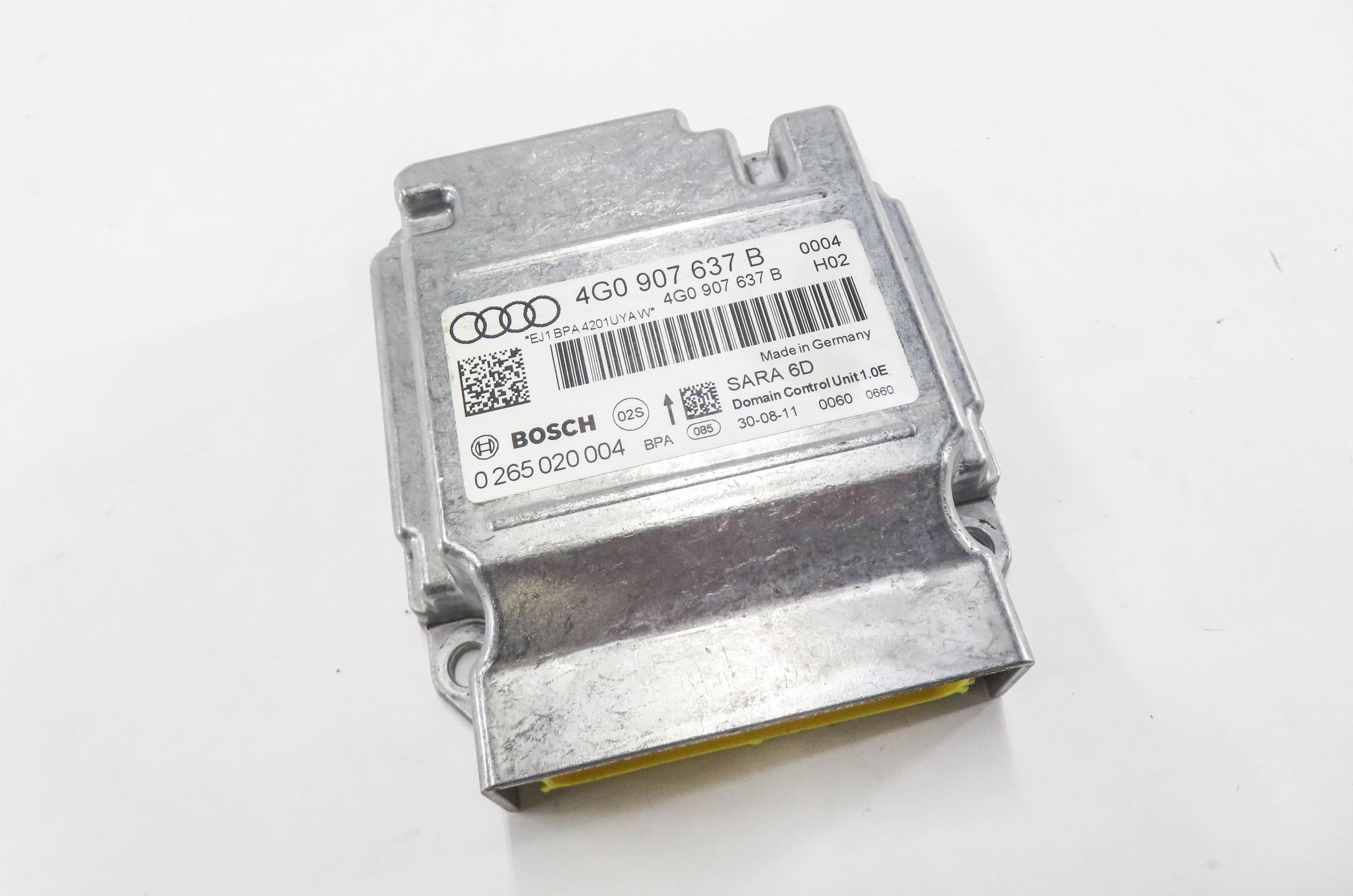 2012 AUDI A6 (C7) YAW SPEED STABILITY SENSOR CONTROL MODULE — exact item pictured
