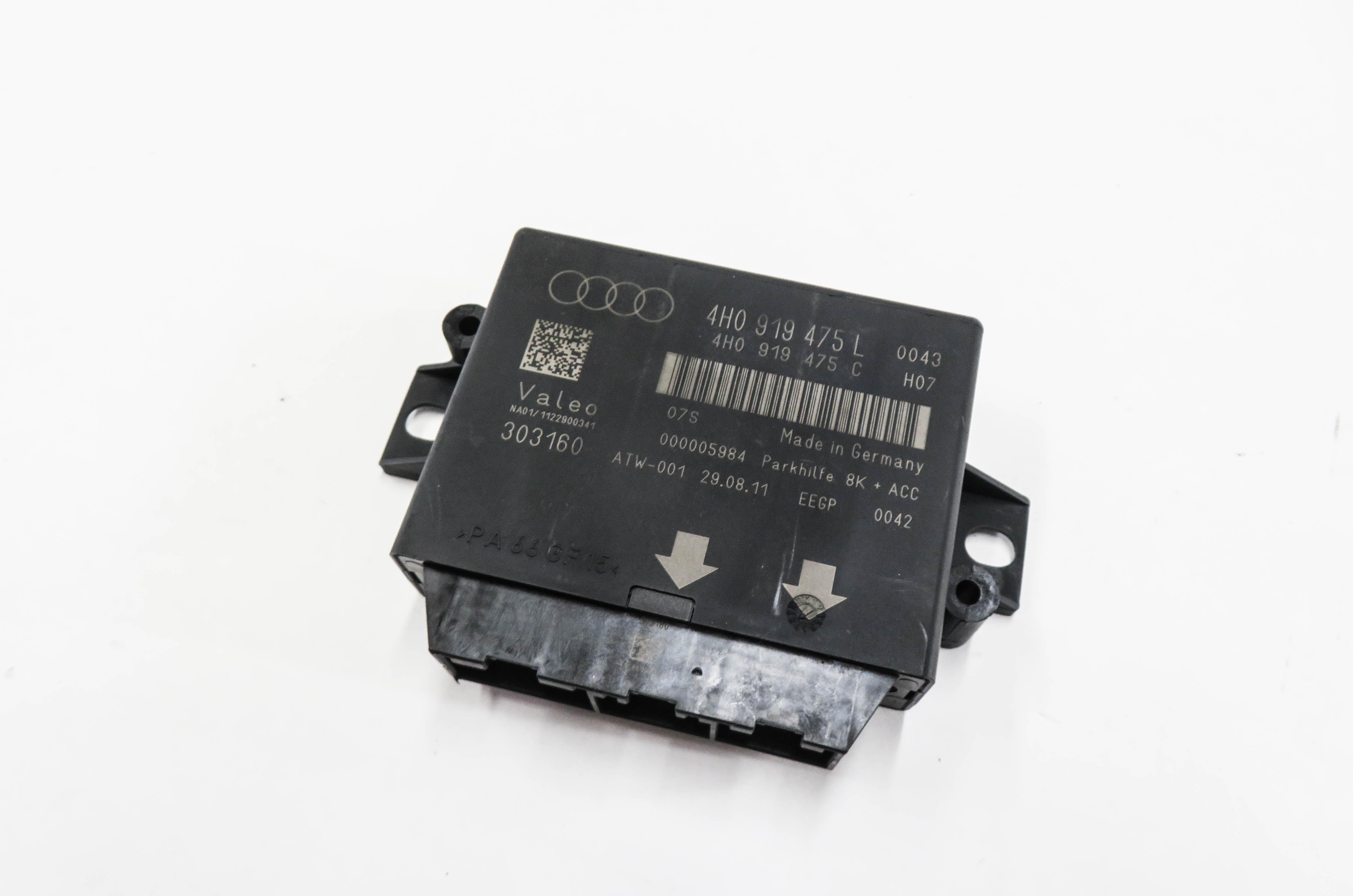2012-2015 AUDI A6 S6 A7 S7 RS7 (C7 4G8) PDC PARK DISTANCE SENSOR CONTROL MODULE — exact item pictured