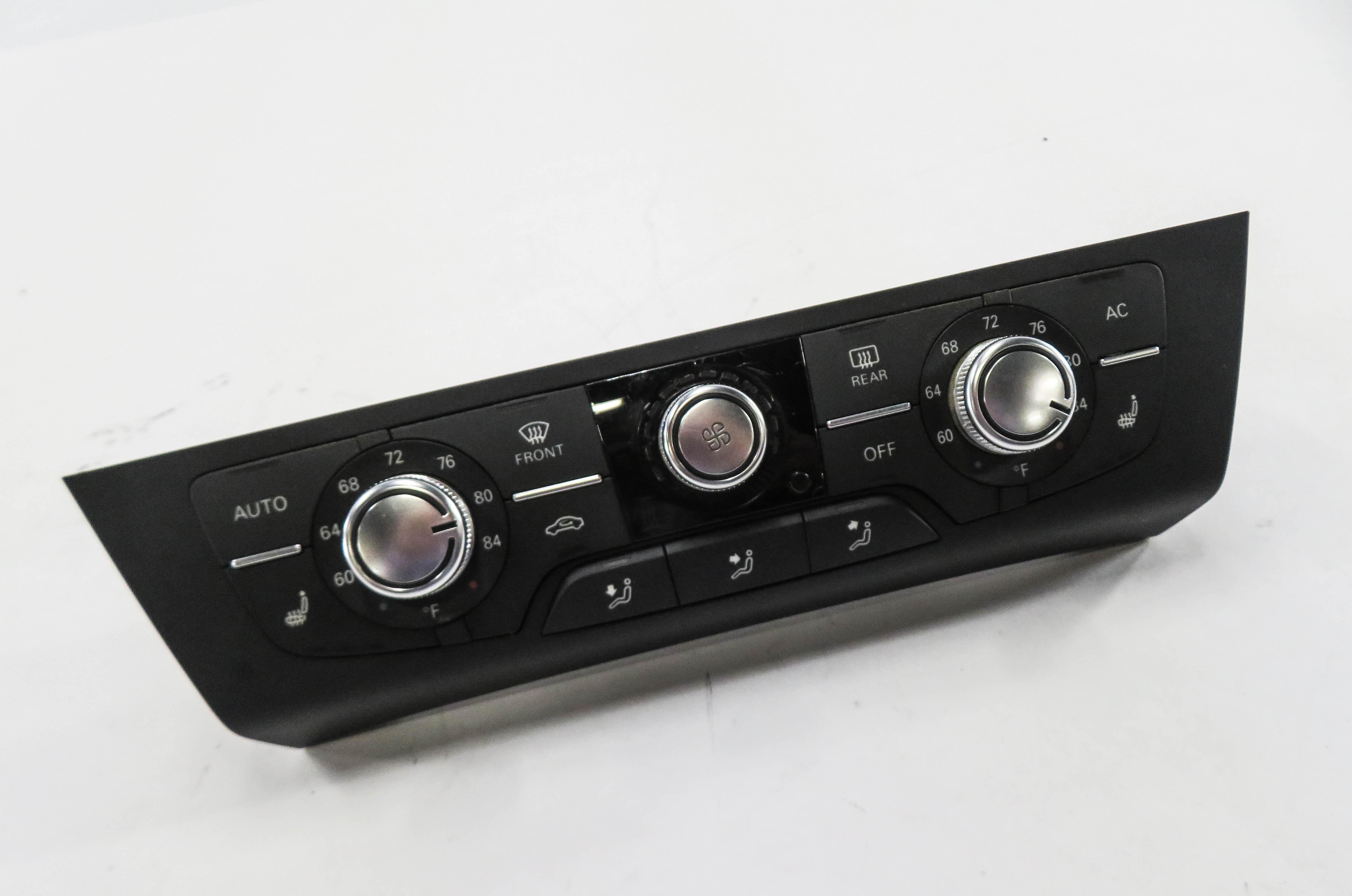 12-15 AUDI A6 S6 A7 S7 (C7) FRONT HEATER A/C TEMPERATURE CONTROL (HEATED SEAT) — exact item pictured