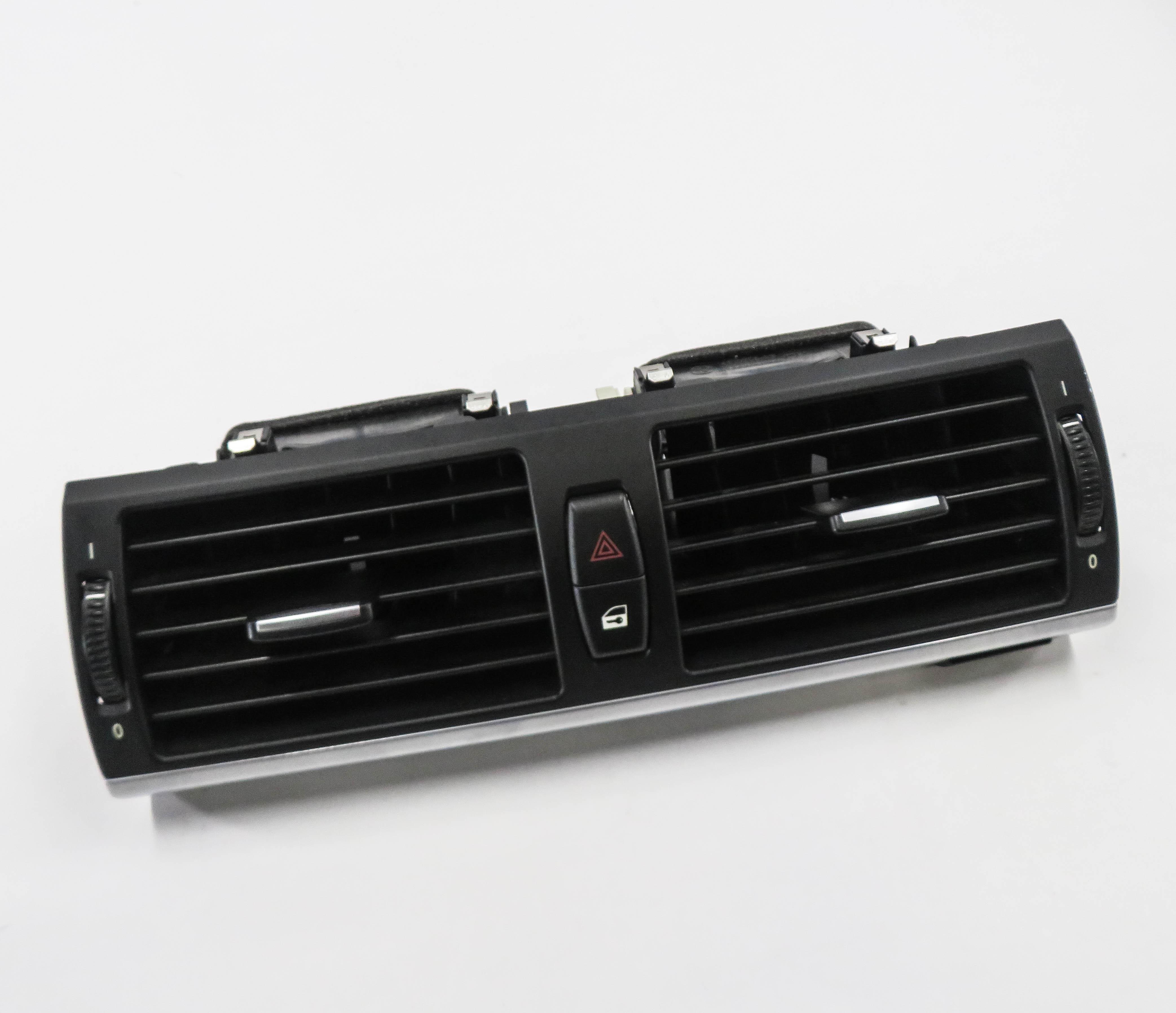 2011 BMW X5M ///M (E70) FRONT CENTER DASH HEATER A/C AIR VENT HAZARD LOCK SWITCH — exact item pictured