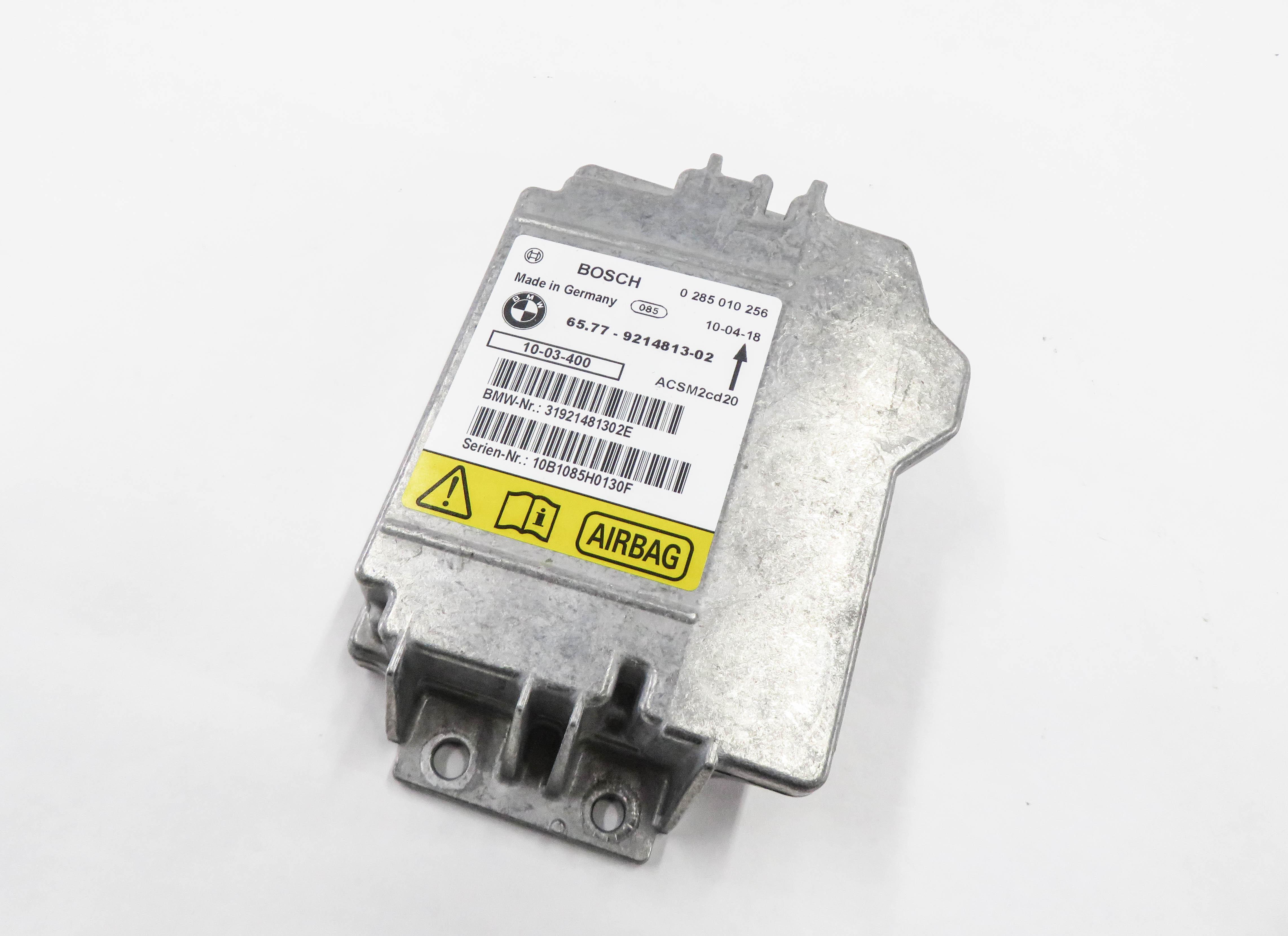 07-14 BMW 128i 135i X1 X5 X5M X6 X6M (E84 E87 E70 E71) SRS BAG CONTROL MODULE — exact item pictured