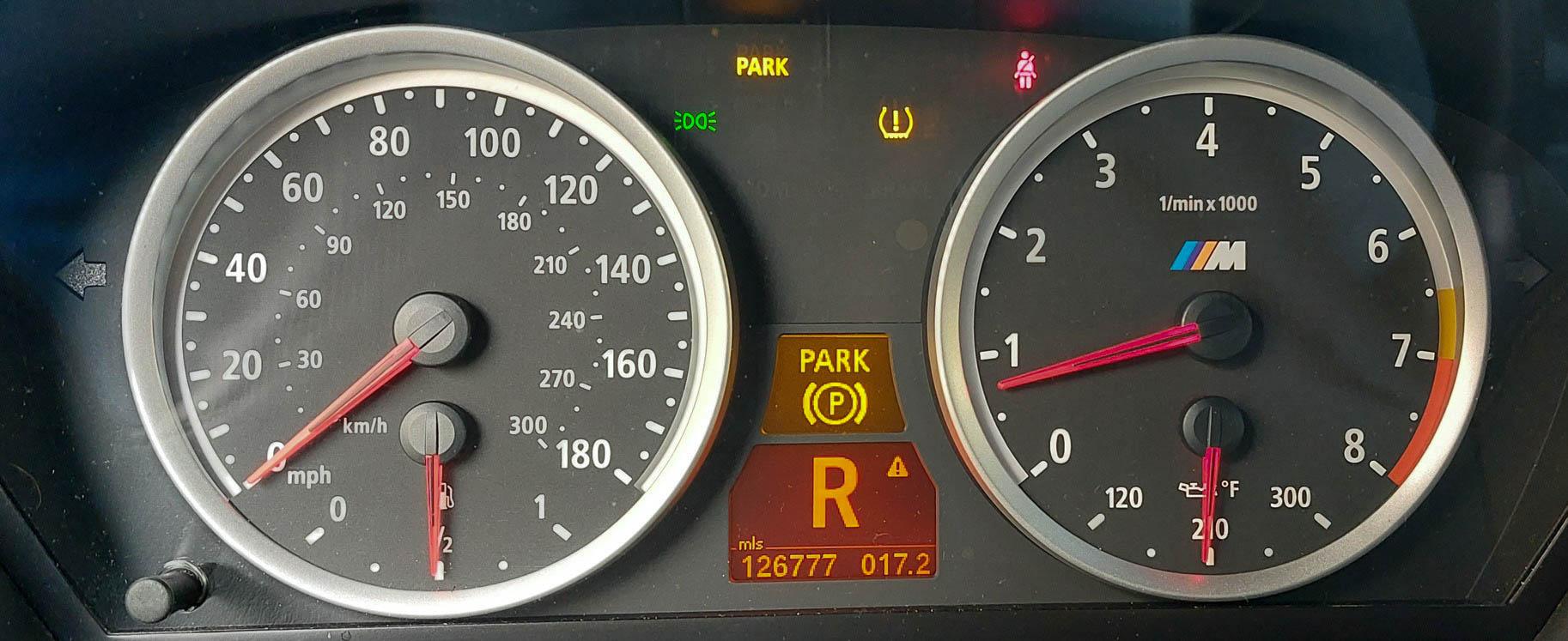2010-2014 BMW X5M X6M ///M (E70 E71) SPEEDOMETER INSTRUMENT GAUGE CLUSTER (126k) — exact item pictured