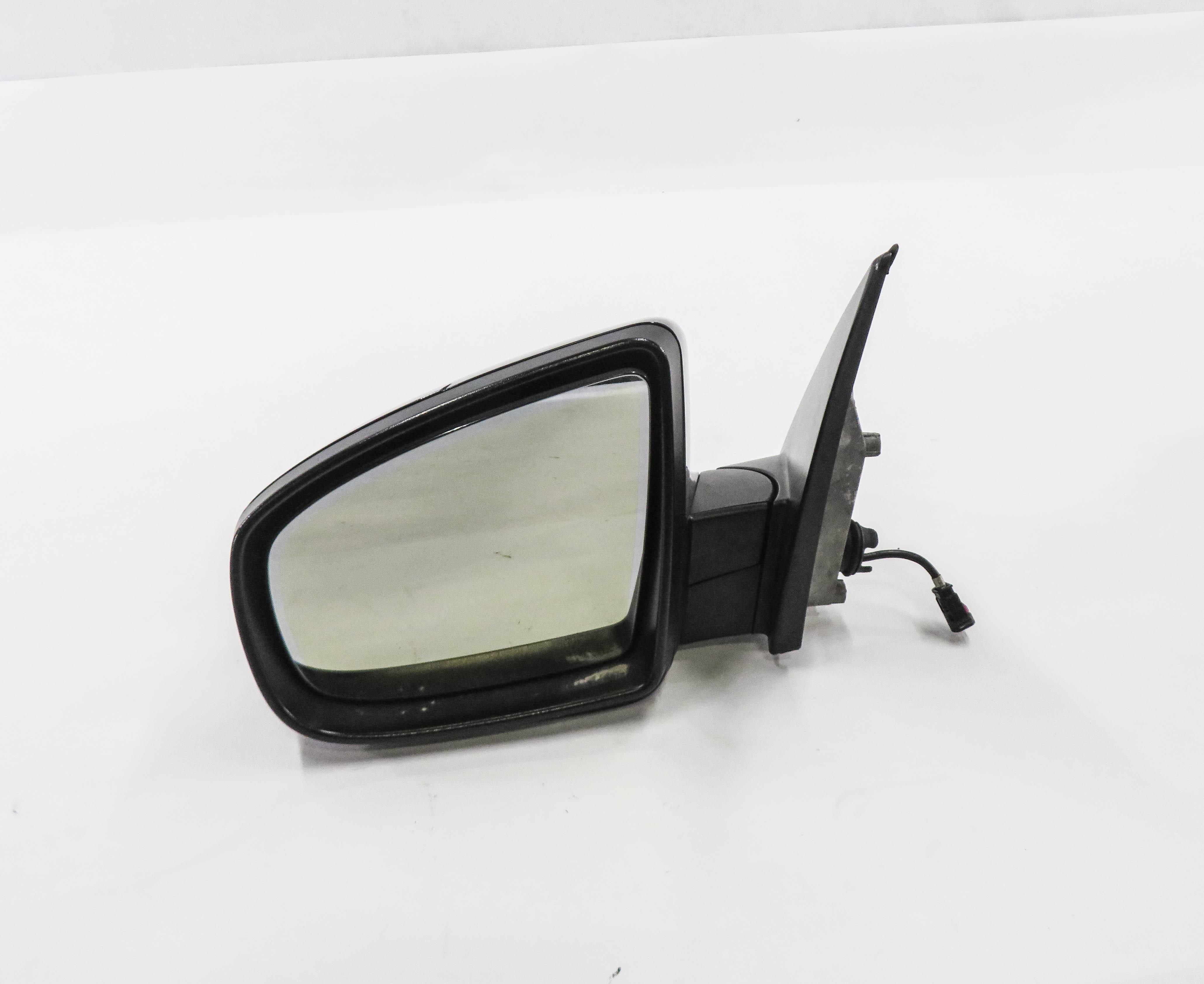 10-13 BMW X5M ///M (E70) LEFT DRIVER P-FOLD HEATED CAMERA DOOR MIRROR (BLACK) — exact item pictured