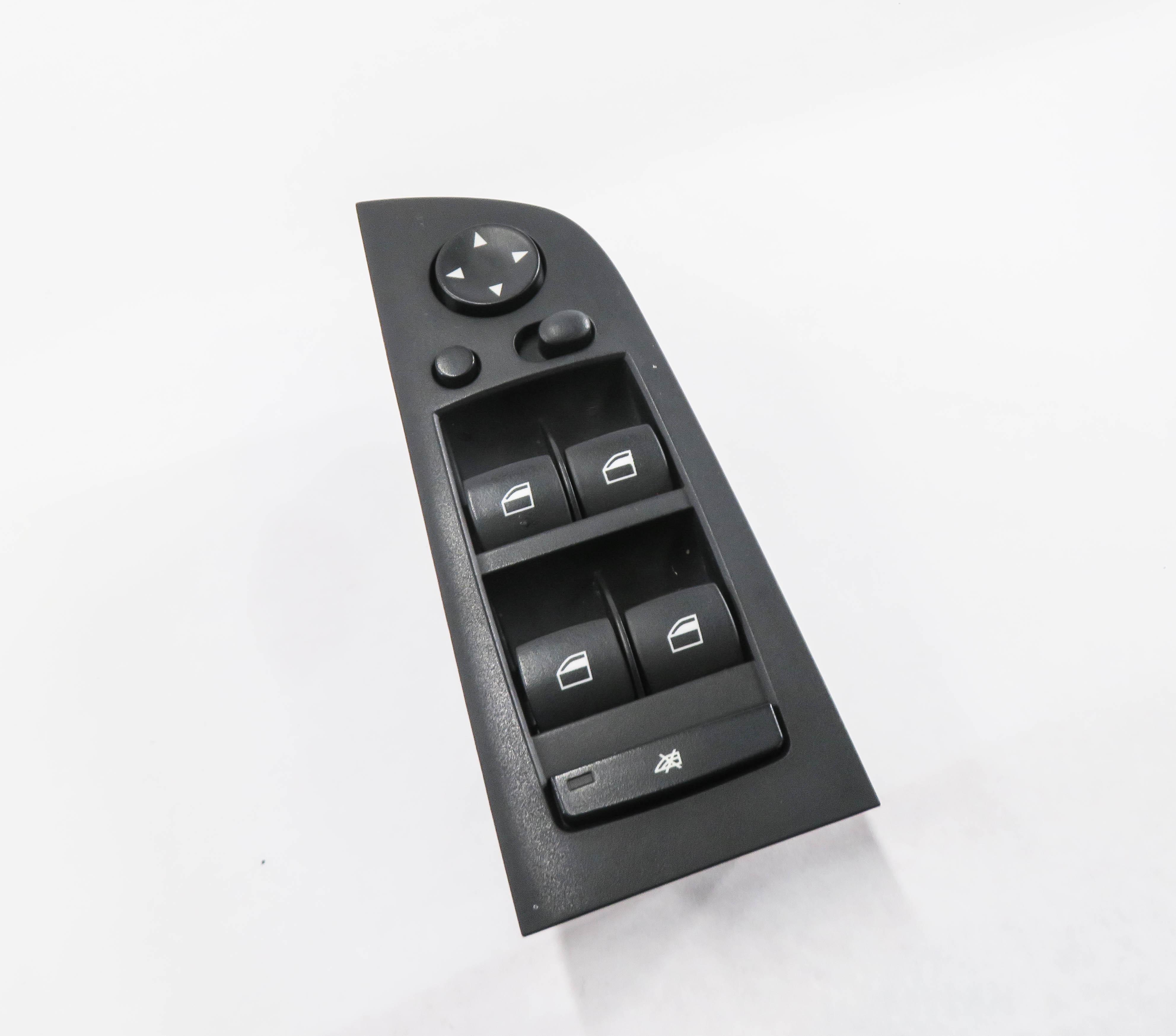 2006-2012 BMW 325i 328i 330i 335i M3 (E90) DRIVER P-FOLD WINDOW SWITCH (BLACK) — exact item pictured