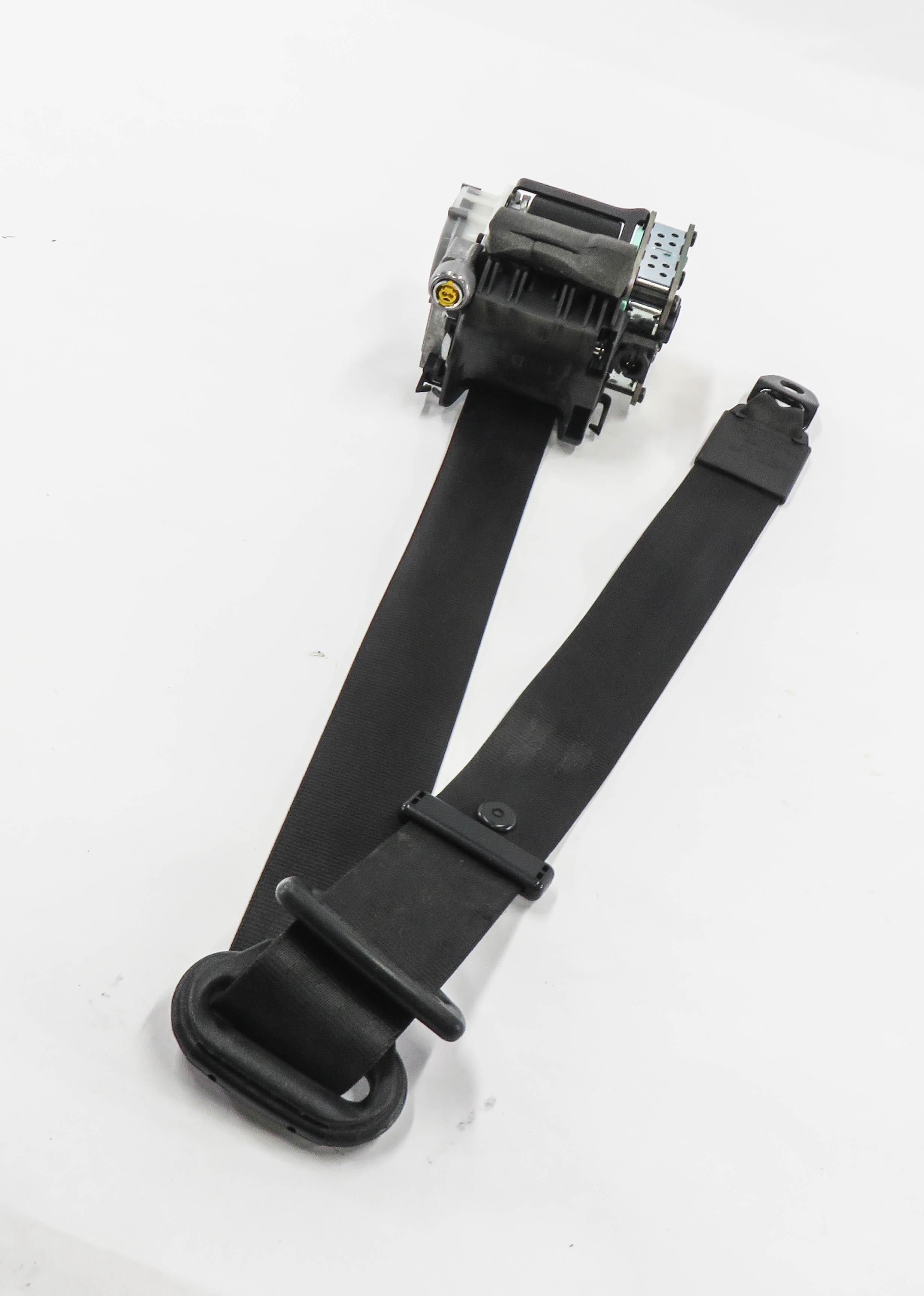 08-17 AUDI A5 S5 (B8 8T) COUPE - LEFT FRONT DRIVER SEATBELT RETRACTOR (BLACK) — exact item pictured