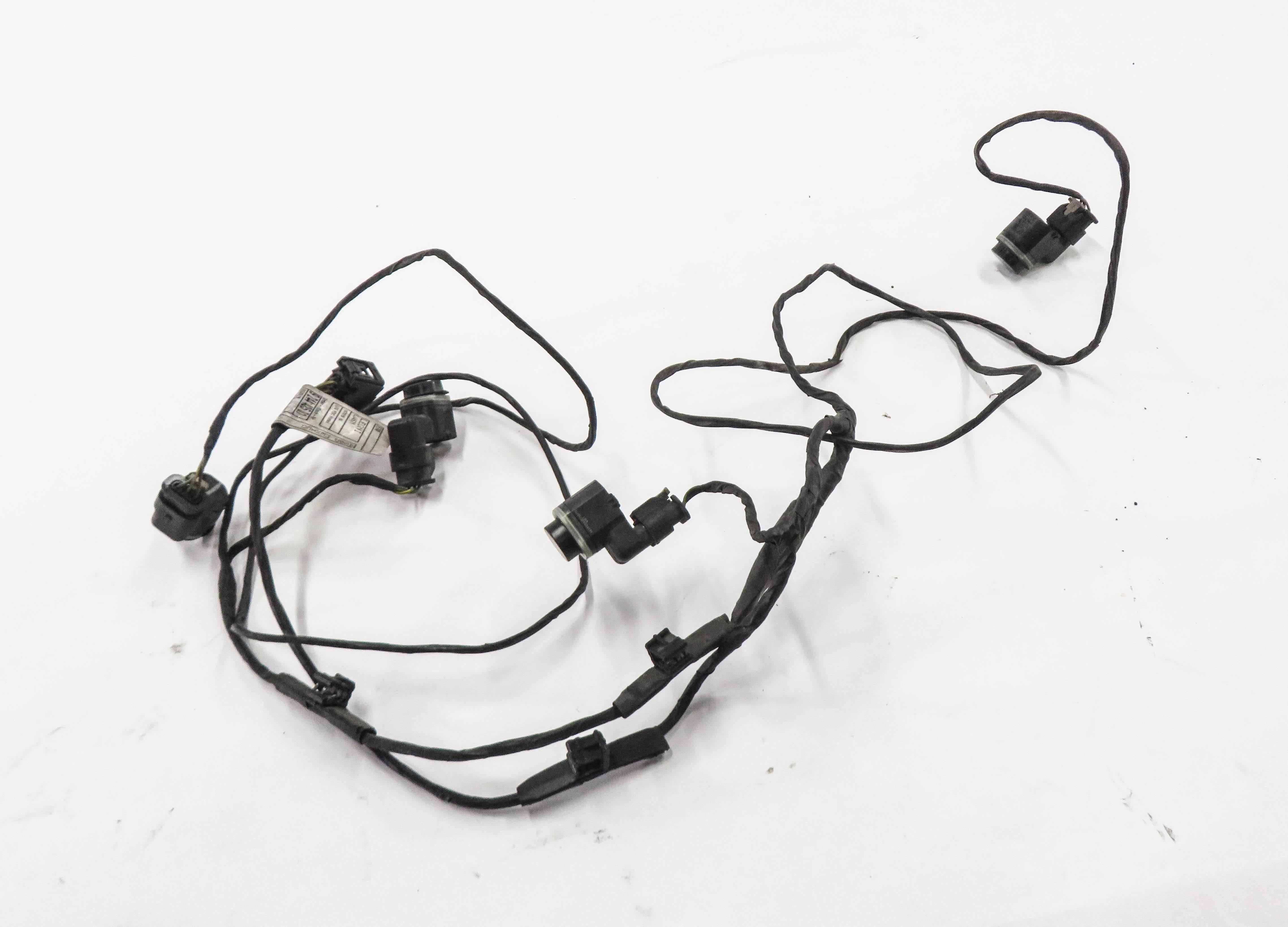2012 BMW X5 (E70) REAR PDC PARK DISTANCE SENSOR SET w/ HARNESS (SPACE GRAY A52) — exact item pictured