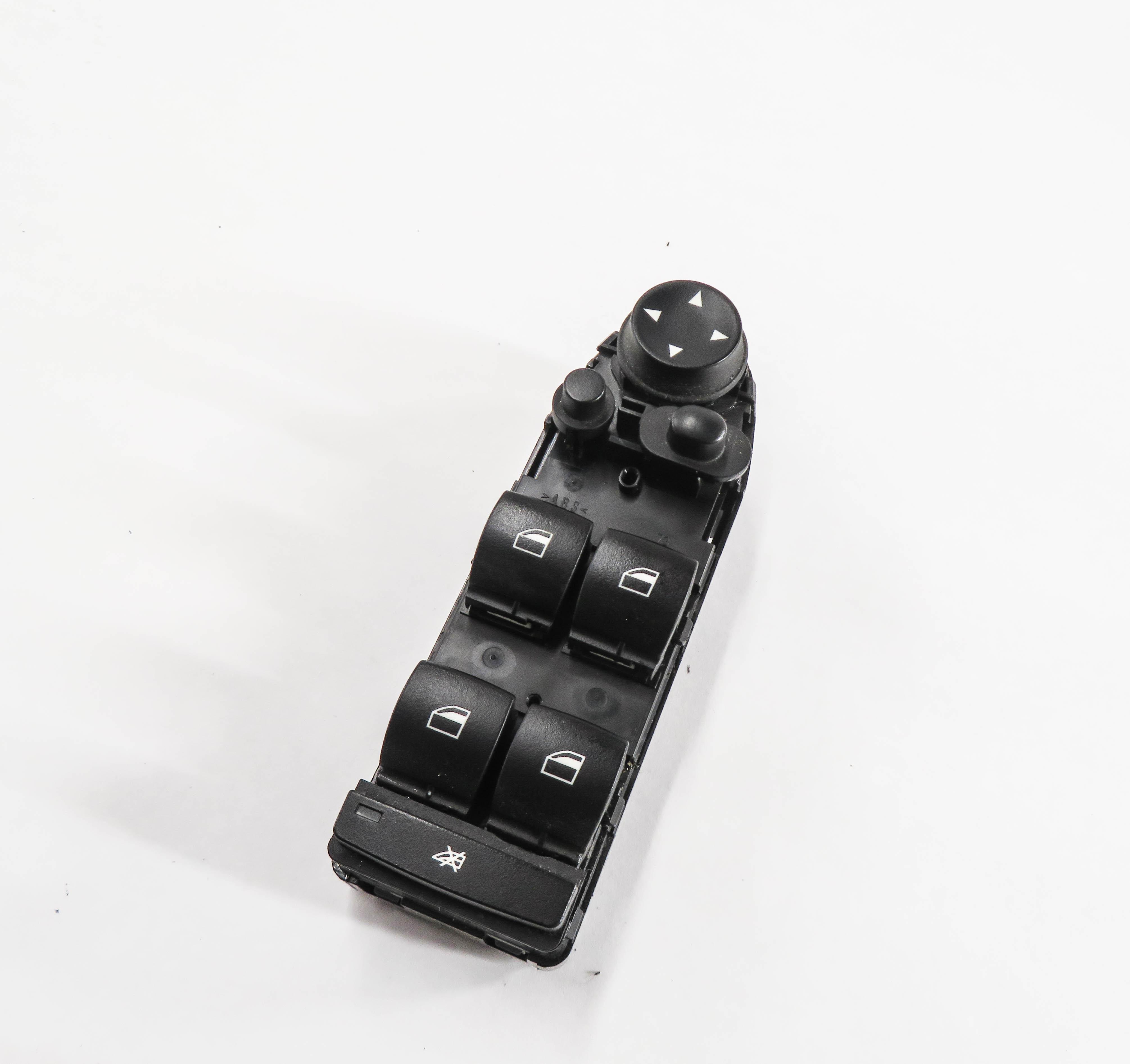 2007-2014 BMW X5 X5M X6 X6M (E70 / E71) LEFT DRIVER DOOR WINDOW SWITCH (P-FOLD) — exact item pictured