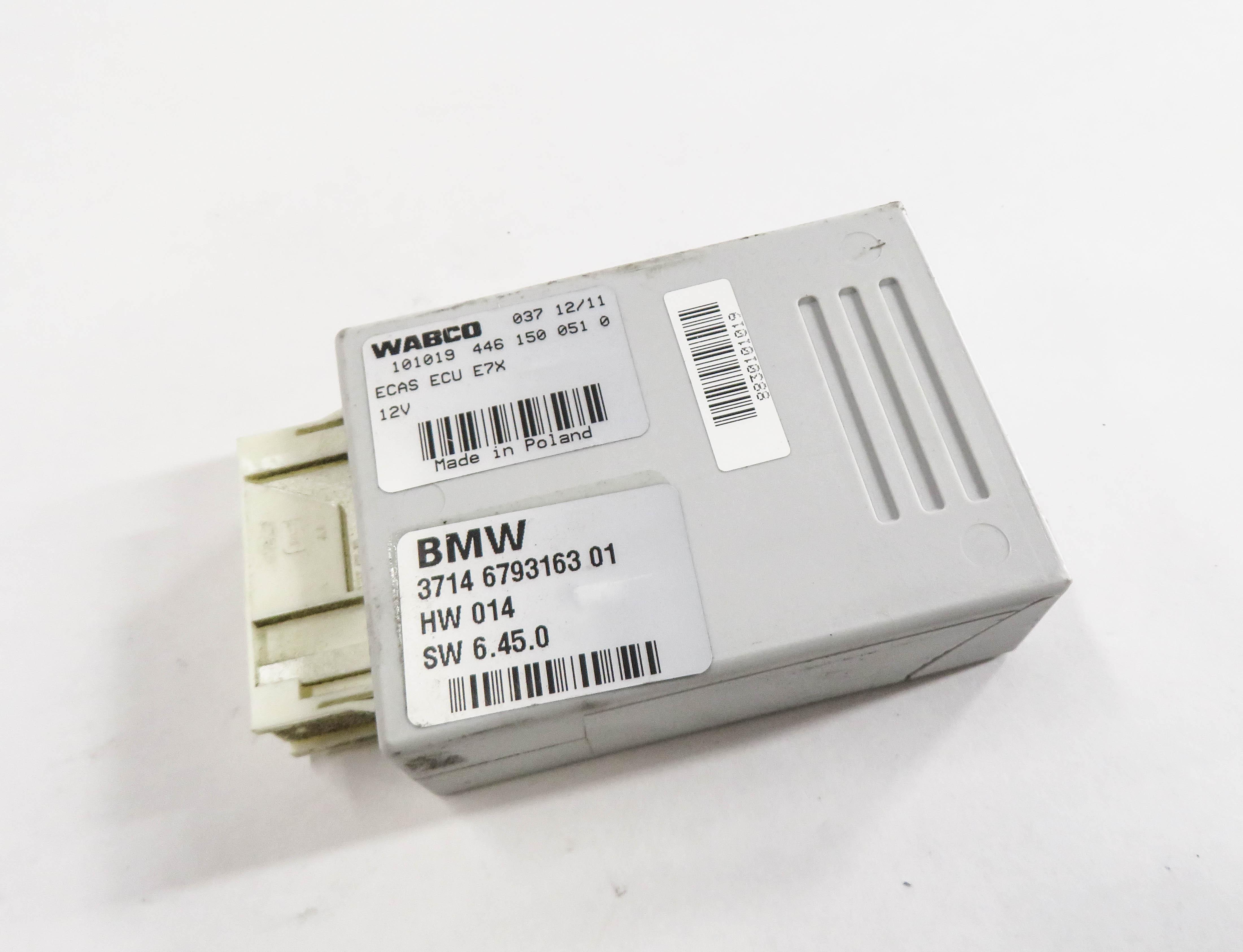 2007-2014 BMW X5 X5M X6 X6M (E70 E71 E72) AIR SUSPENSION CONTROL MODULE — exact item pictured