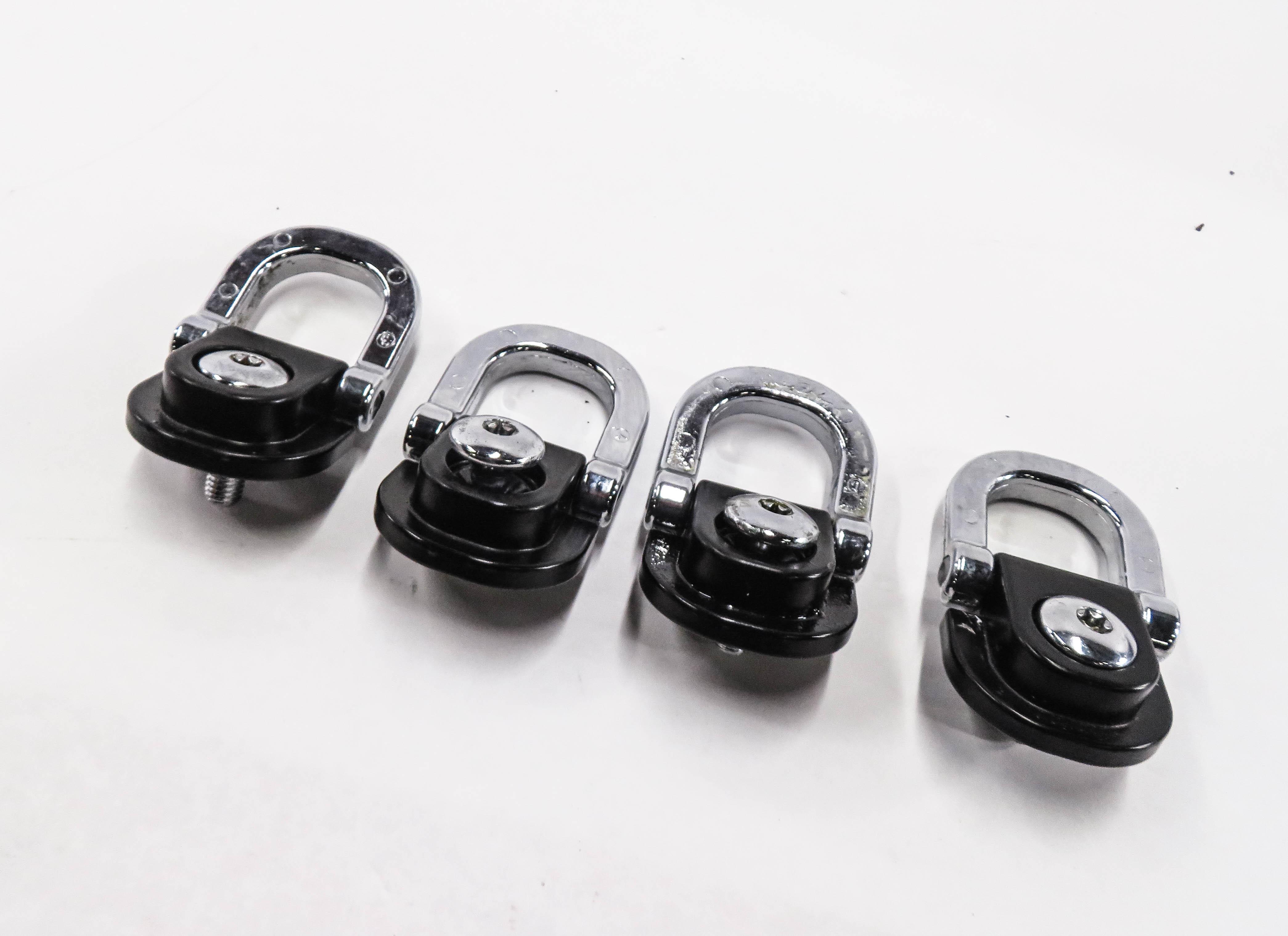 2014 RANGE ROVER EVOQUE (L538) REAR CARGO TIE DOWN HOOK BUCKLE SET — exact item pictured