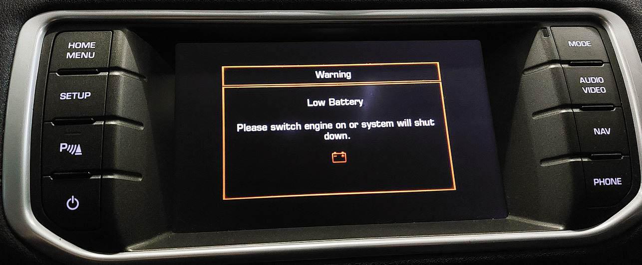 2014 RANGE ROVER EVOQUE (L538) FRONT GPS NAVIGATION SCREEN DISPLAY TOUCH SCREEN — exact item pictured