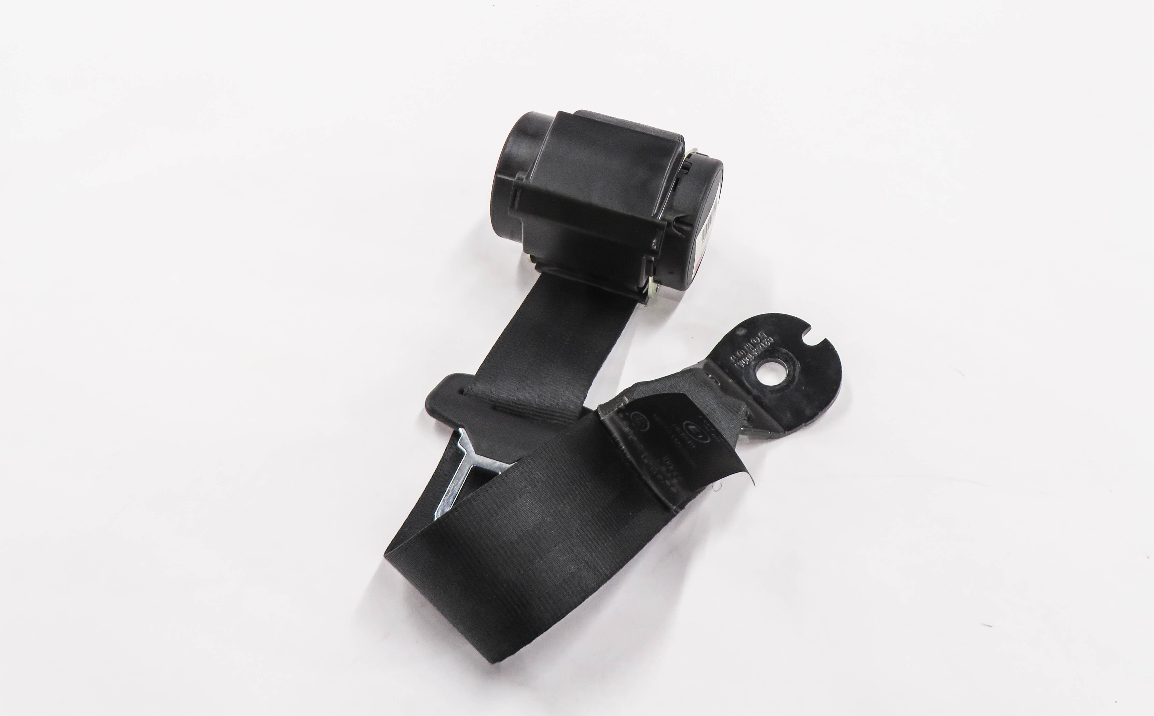 2014 RANGE ROVER EVOQUE (L538) RIGHT REAR 2nd ROW SEAT SEATBELT RETRACTOR BLACK — exact item pictured