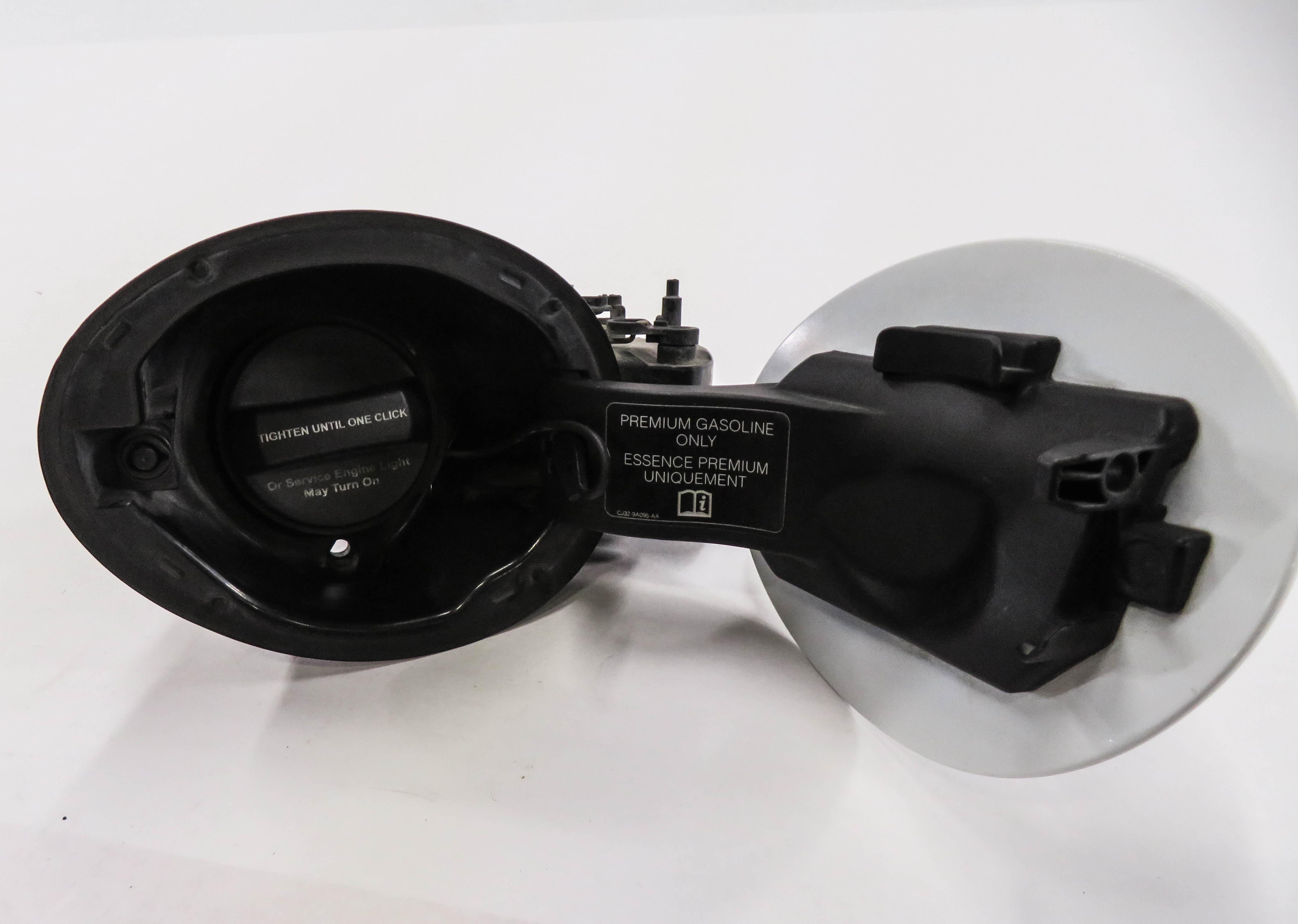 2012-2019 RANGE ROVER EVOQUE (L538) FUEL TANK DOOR HOUSING TRIM COVER (WHITE) — exact item pictured