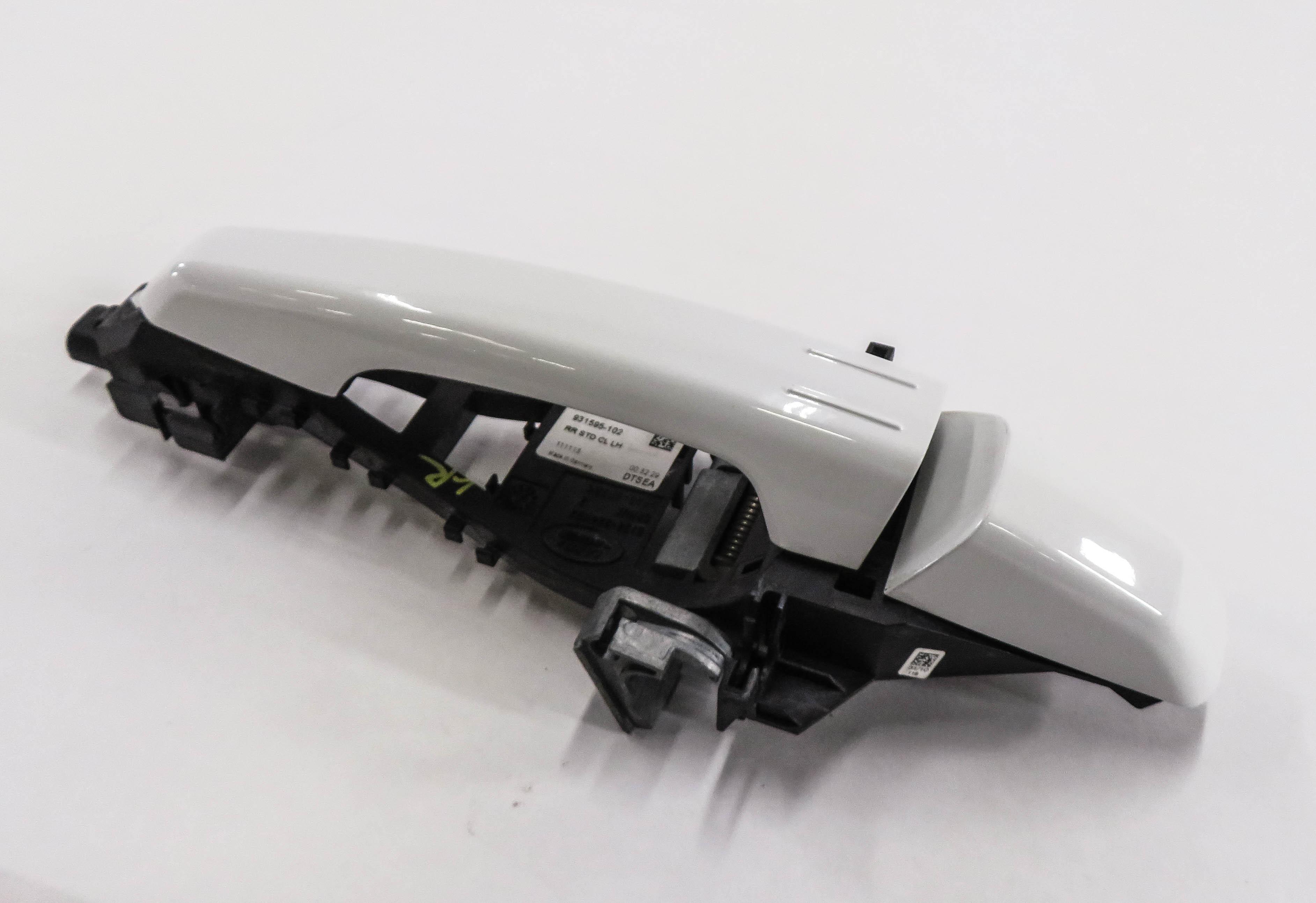 12-19 RANGE ROVER SPORT EVOQUE (L405 L494 L538) LEFT REAR DOOR HANDLE (WHTIE) — exact item pictured