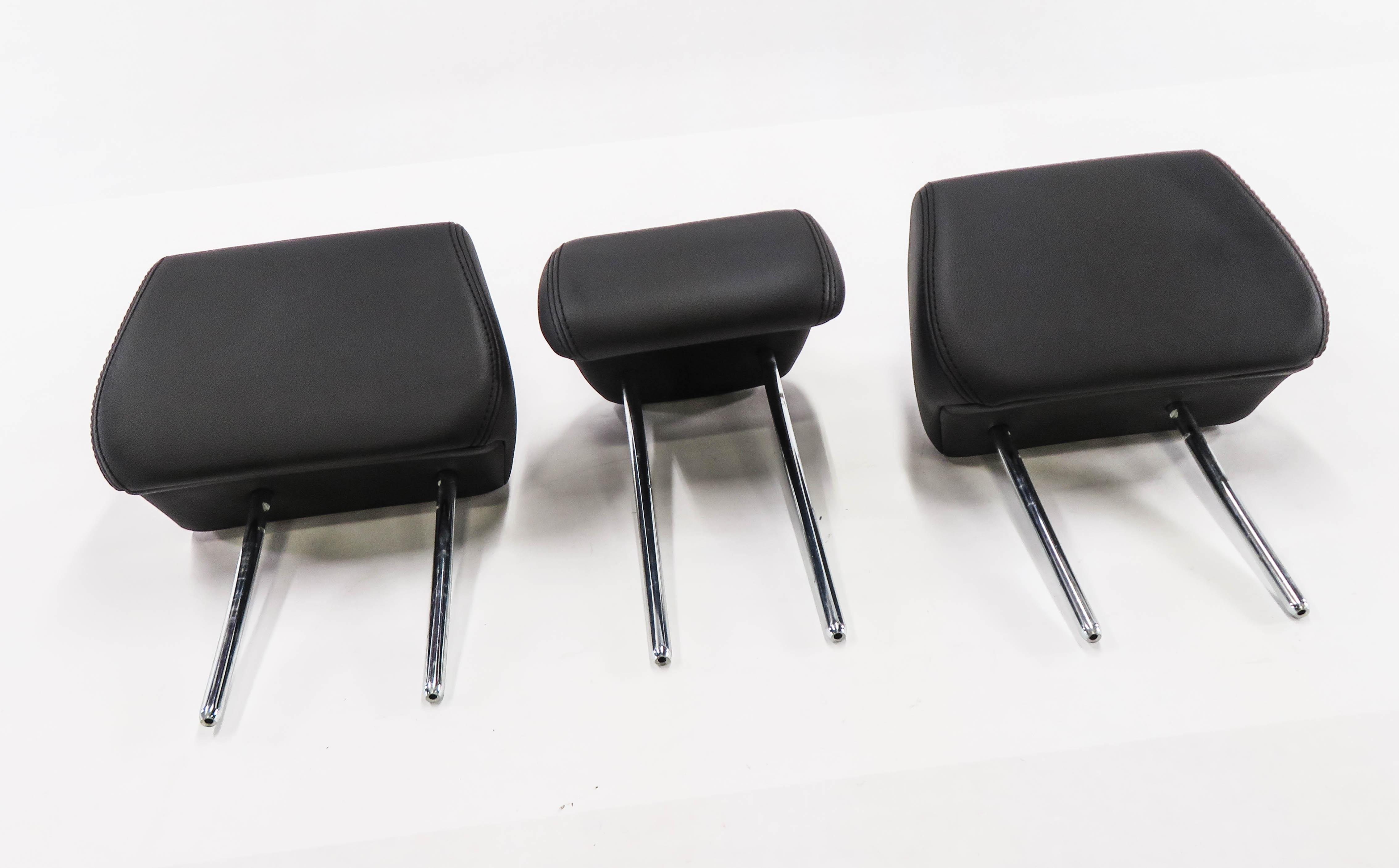 2014 RANGE ROVER EVOQUE (L538) REAR SEAT HEADREST SET-3 (BLACK LEATHER) — exact item pictured