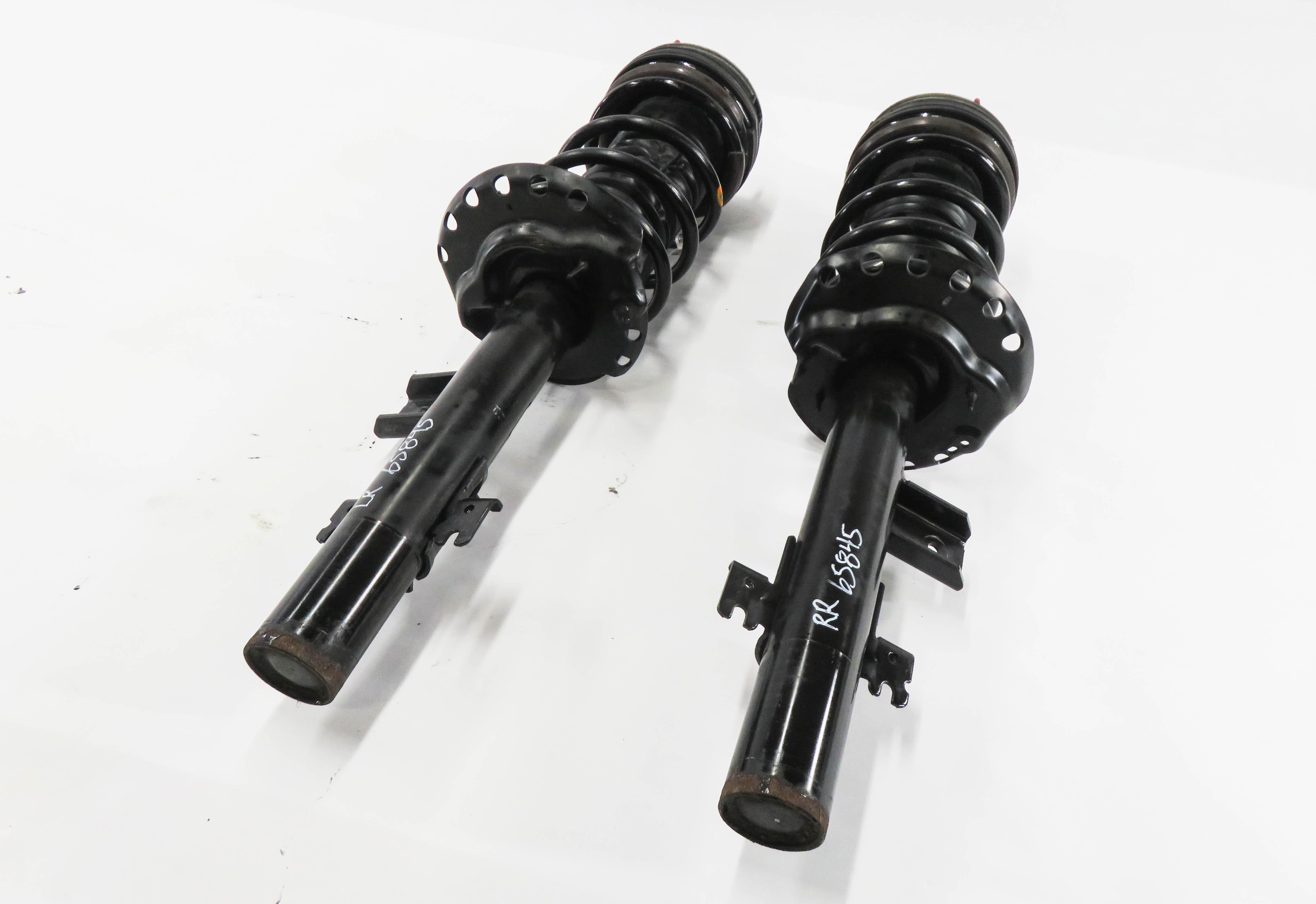 12-19 RANGE ROVER EVOQUE (L538) REAR LEFT & RIGHT SUSPENSION SHOCK STRUT SET-2 — exact item pictured