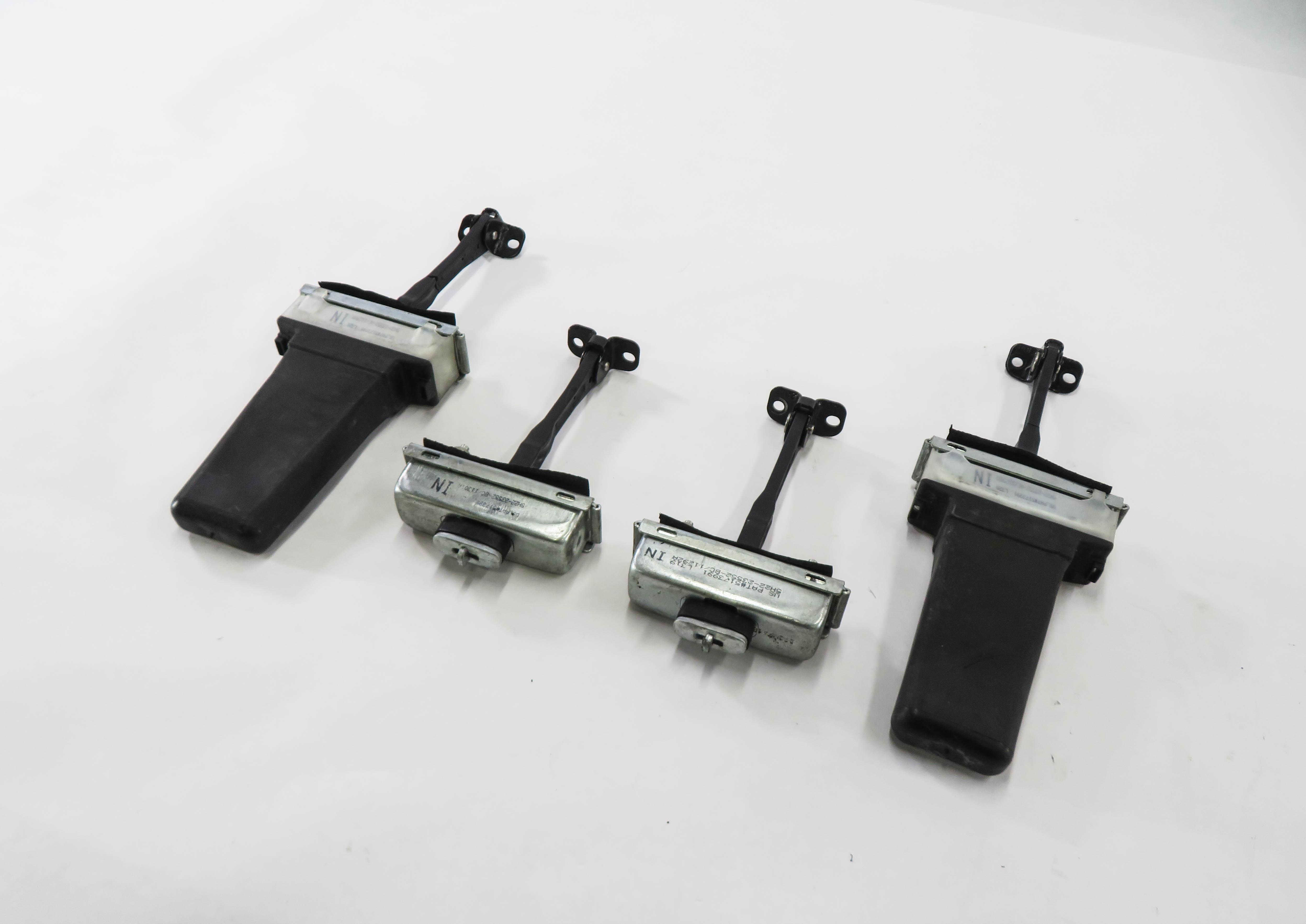2012 RANGE ROVER SPORT (L320) FRONT & REAR DOOR HINGE CHECK STOP DETENT SET-4 — exact item pictured