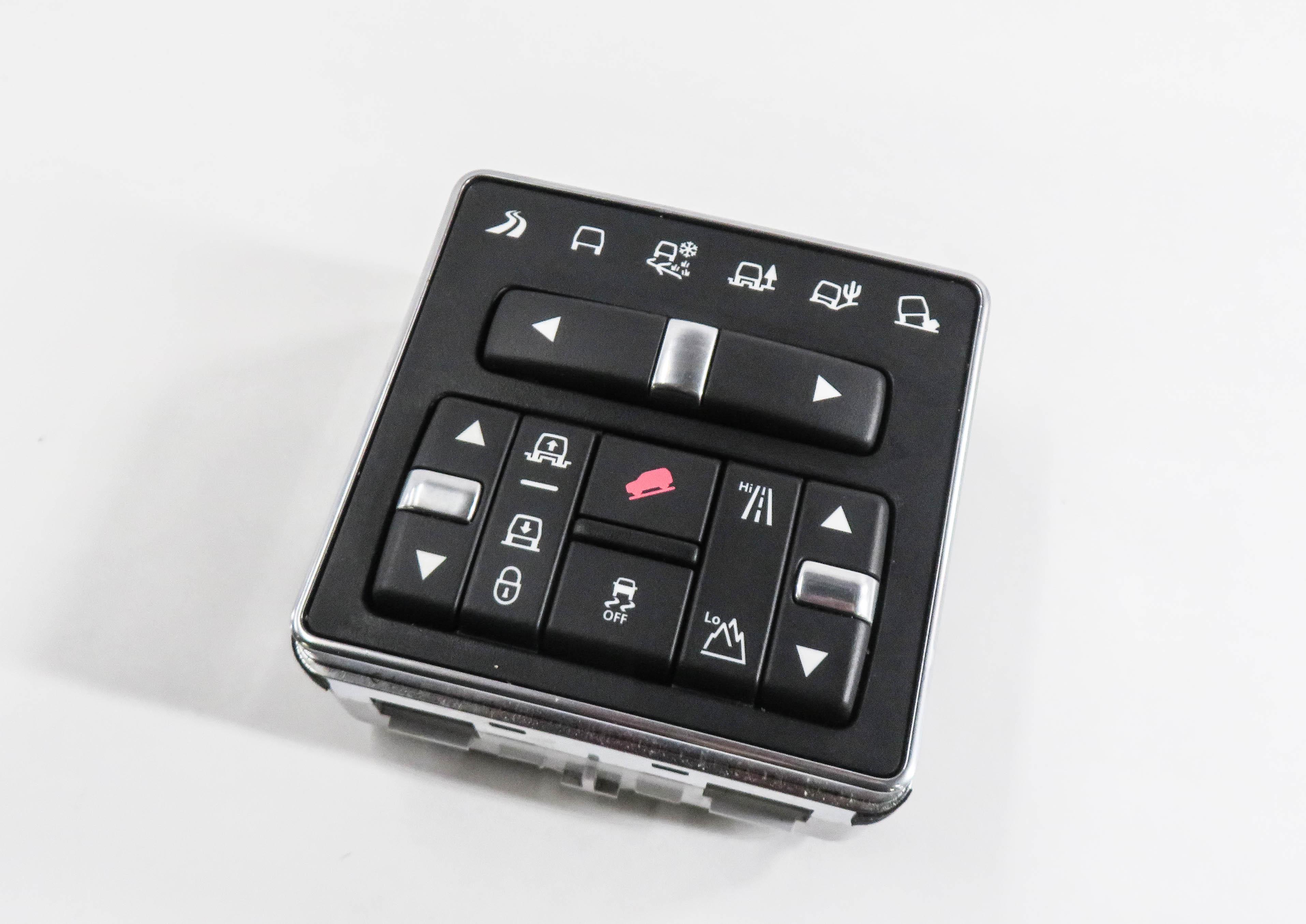 2012 RANGE ROVER SPORT (L320) SUSPENSION RIDE HEIGHT TERRAIN CONTROL SWITCH — exact item pictured
