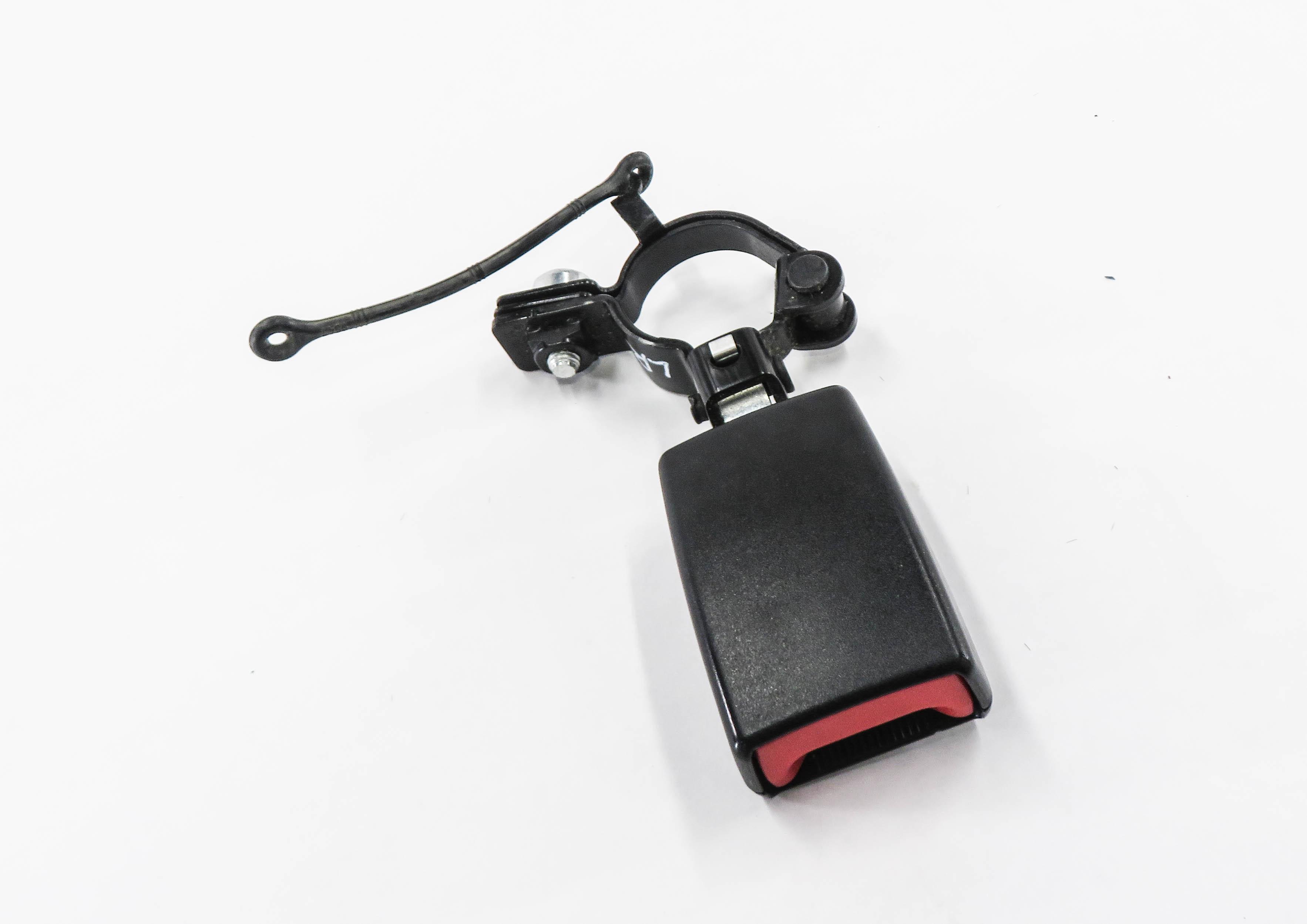2012 RANGE ROVER SPORT (L320) REAR 2nd ROW SEAT LEFT SEATBELT BUCKLE RECEIVER — exact item pictured