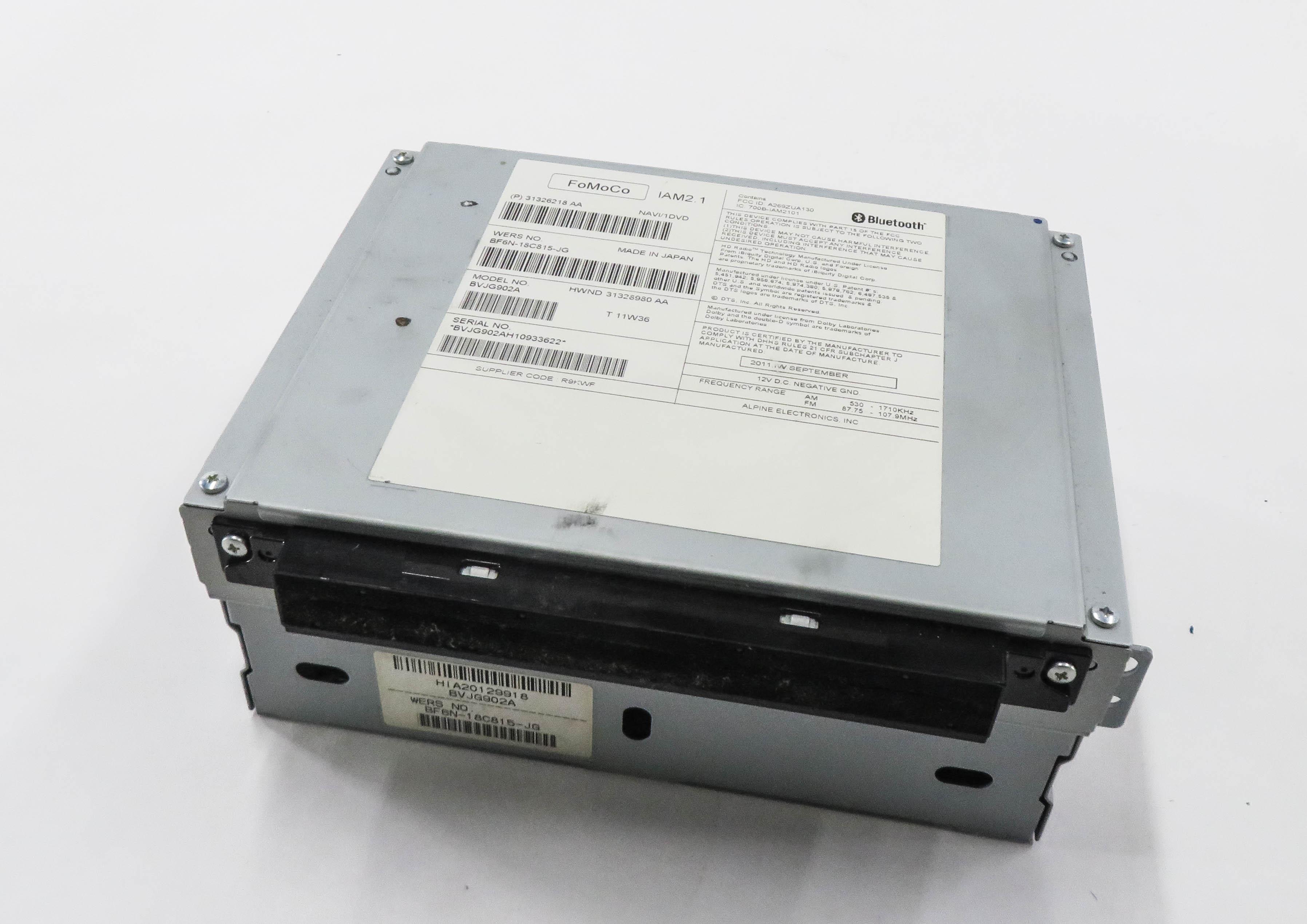 2012-2016 RANGE ROVER SPORT EVOQUE LR2 LR4 - AM/FM CD NAVI RADIO STEREO RECEIVER — exact item pictured