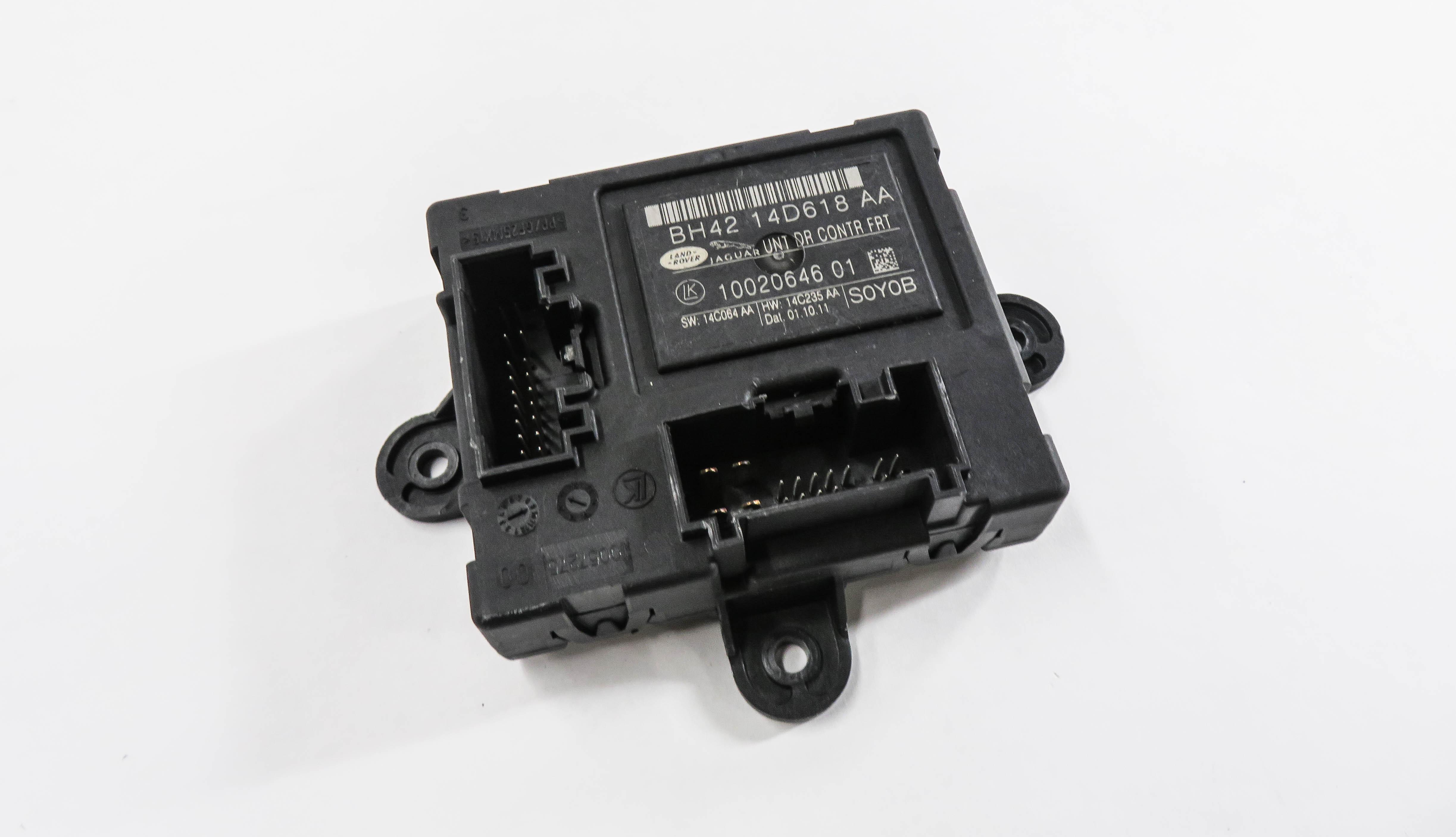 2010-2013 RANGE ROVER SPORT (L320) LEFT FRONT DRIVER DOOR CONTROL MODULE — exact item pictured