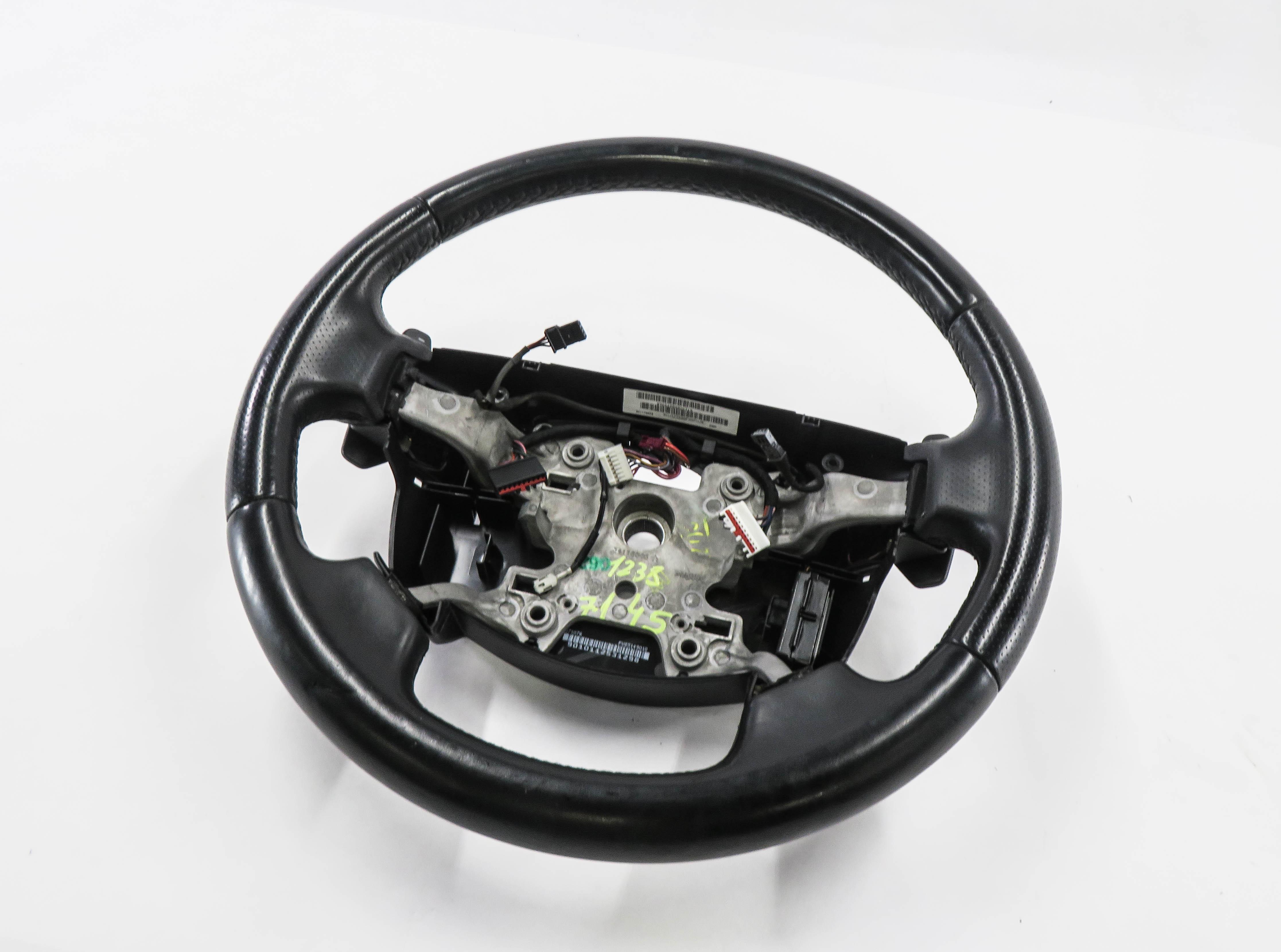 2012 RANGE ROVER SPORT (L320) HEATED STEERING WHEEL w/ SHIFT PADDLES (BLACK) — exact item pictured