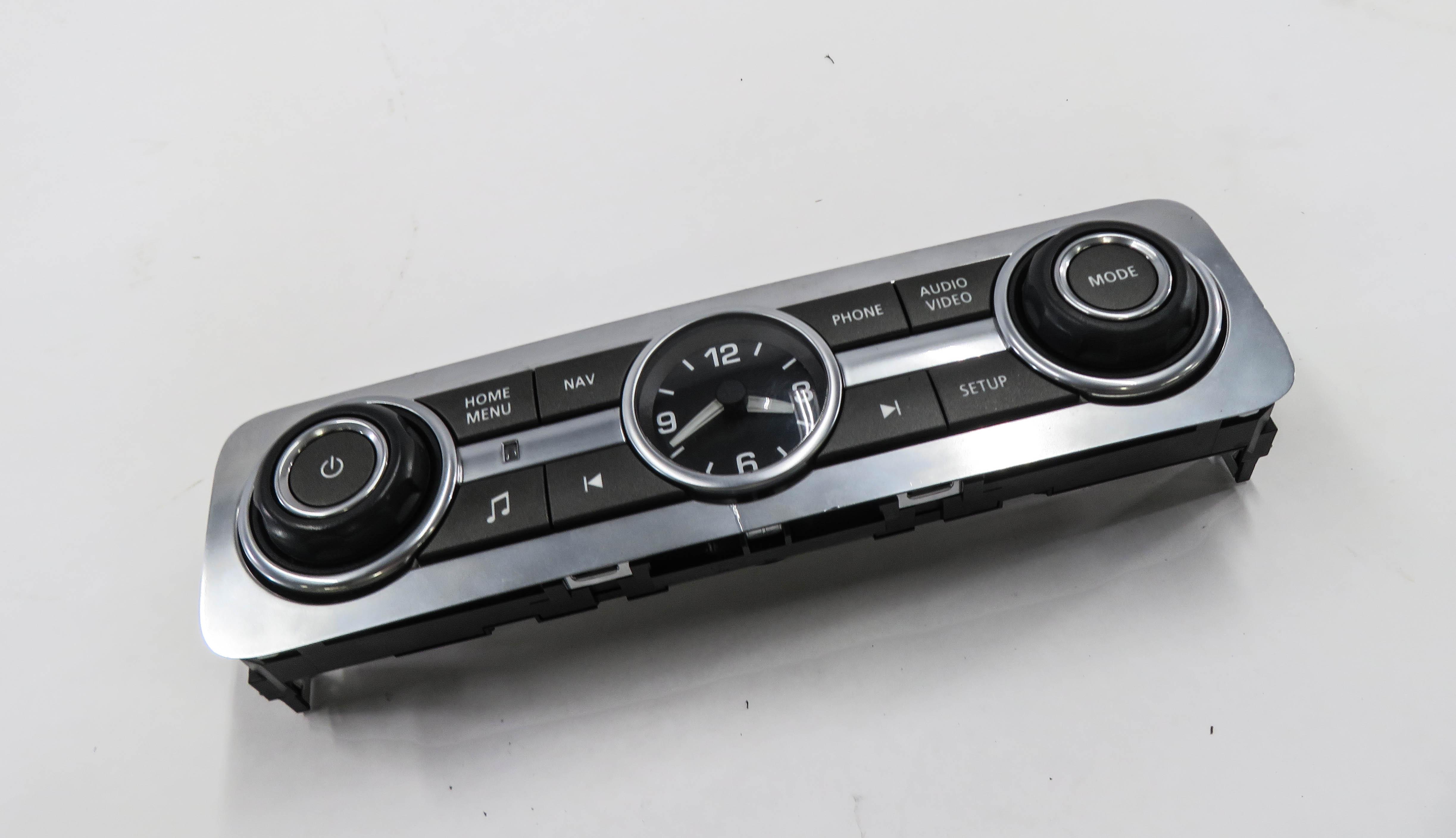 2010-2016 LR4 / RANGE ROVER SPORT (L320) RADIO NAV PHONE VIDEO CLOCK INFO SWITCH — exact item pictured
